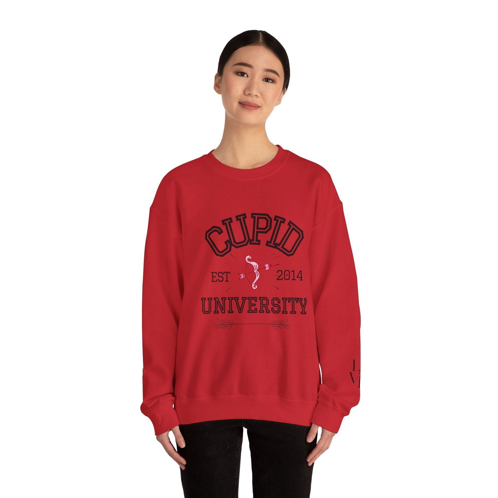Cupid University Crewneck Sweatshirt for Women - Long Sleeve Women's Top
