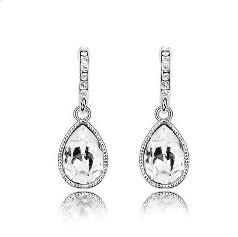 Crystal Teardrop Earrings