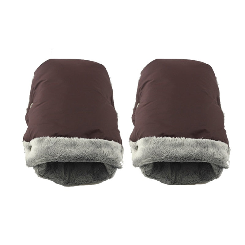 Baby Stroller Gloves Winter Pram Hand Muff Waterproof Pram Accessory Mitten Baby Buggy Clutch Cart Thick Gloves