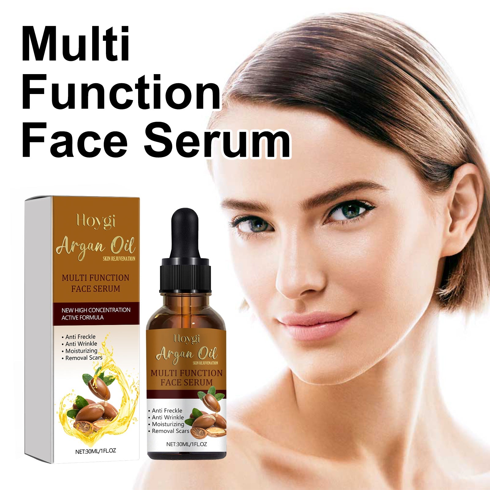 Multi Function Face Serum, Moisturize And Soften Fine Lines And Wrinkles