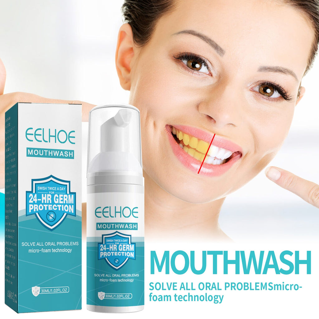 Dental Cleanser Mousse Anti-Decay Yellow Teeth Clean Smoke Stains And Tartar Fresh Breath Press Clean Teeth