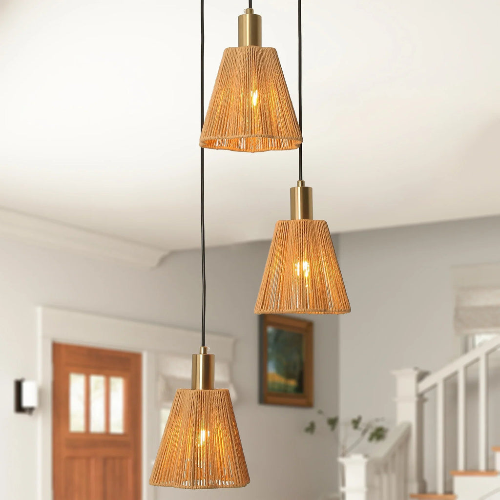 15 Inch Merle 3-Light Island Pendant Light