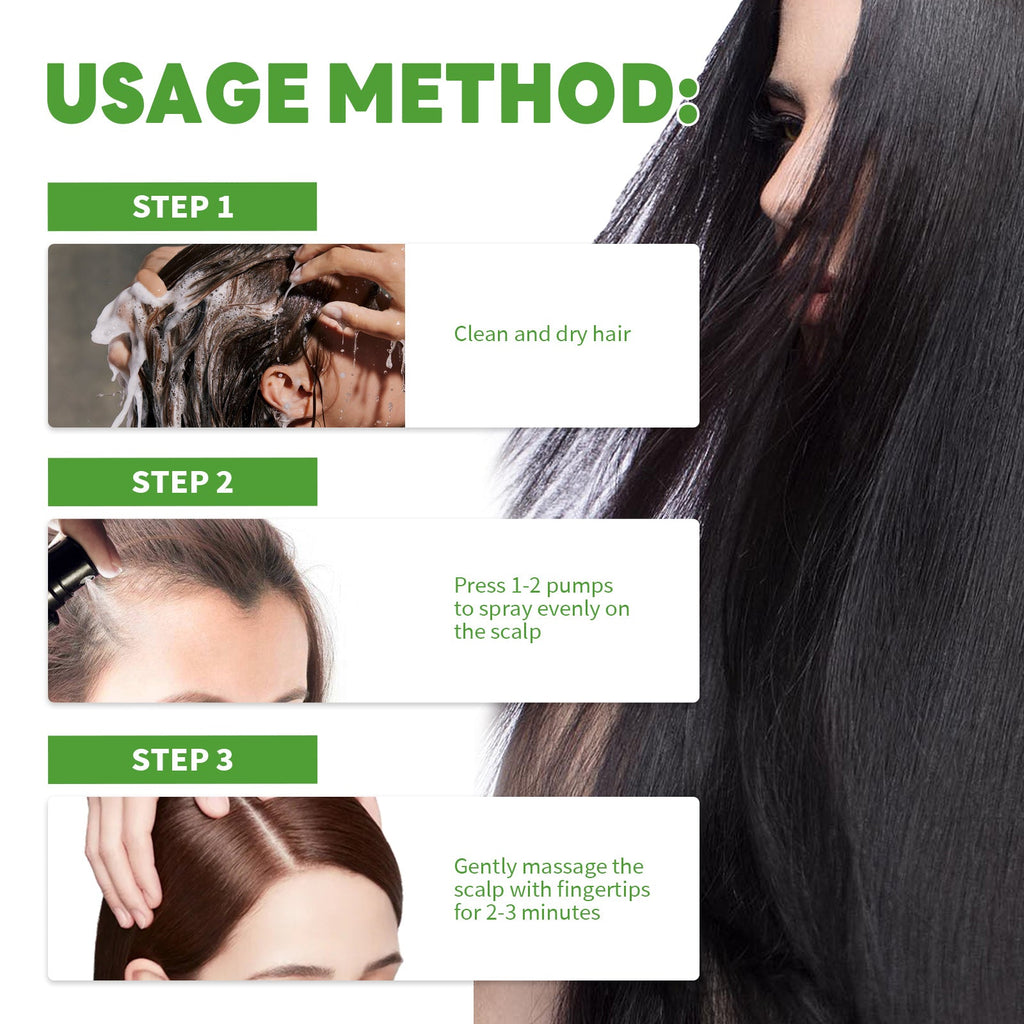 Dense Hair Spray Anti-Loss Hair Thickening And Strengthening Hair Treatment Dense Hair Spray