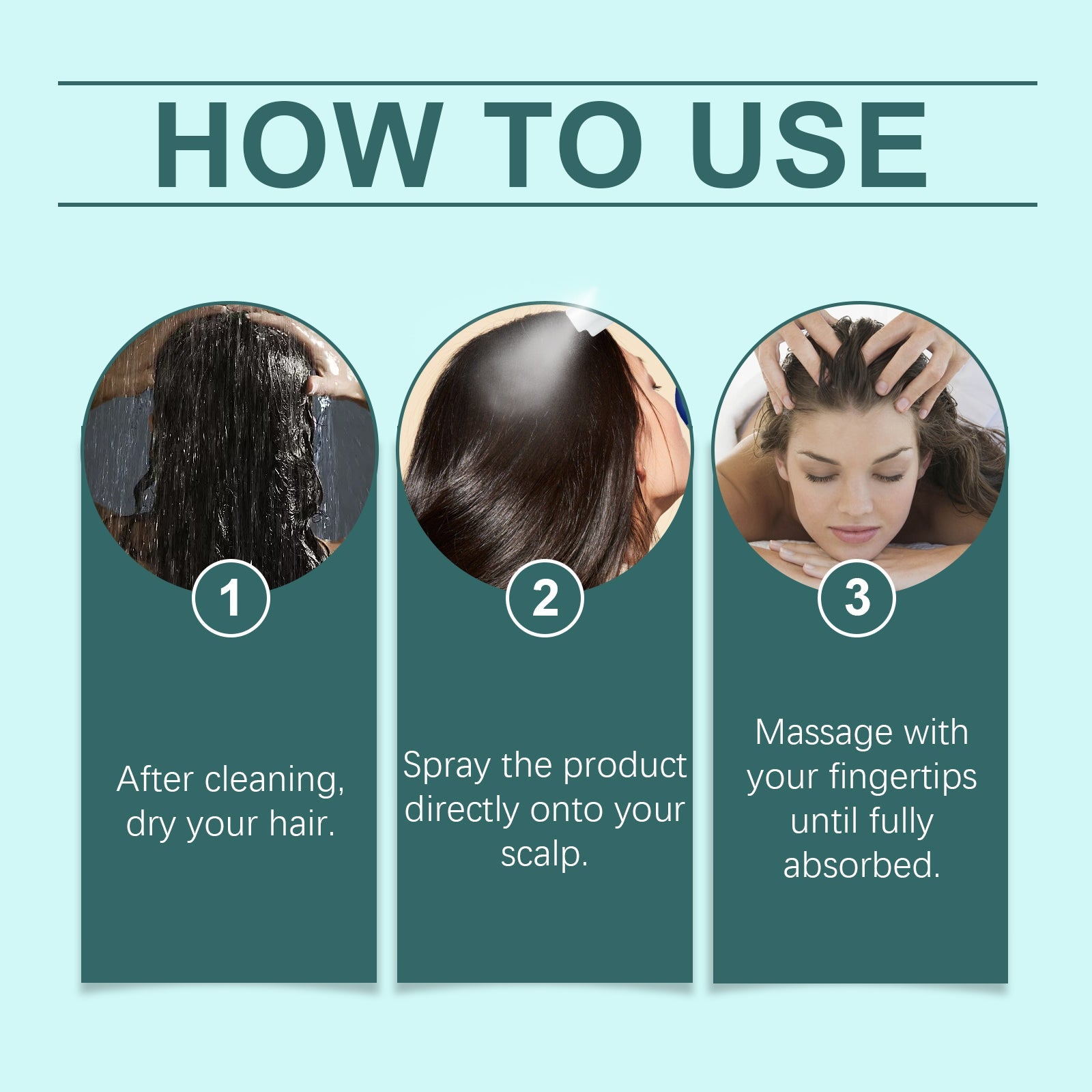 Scalp Treatment Essence Spray Nourishes And Hydrates Scalp, Hydrates And Softens Hair Care Essential Oil