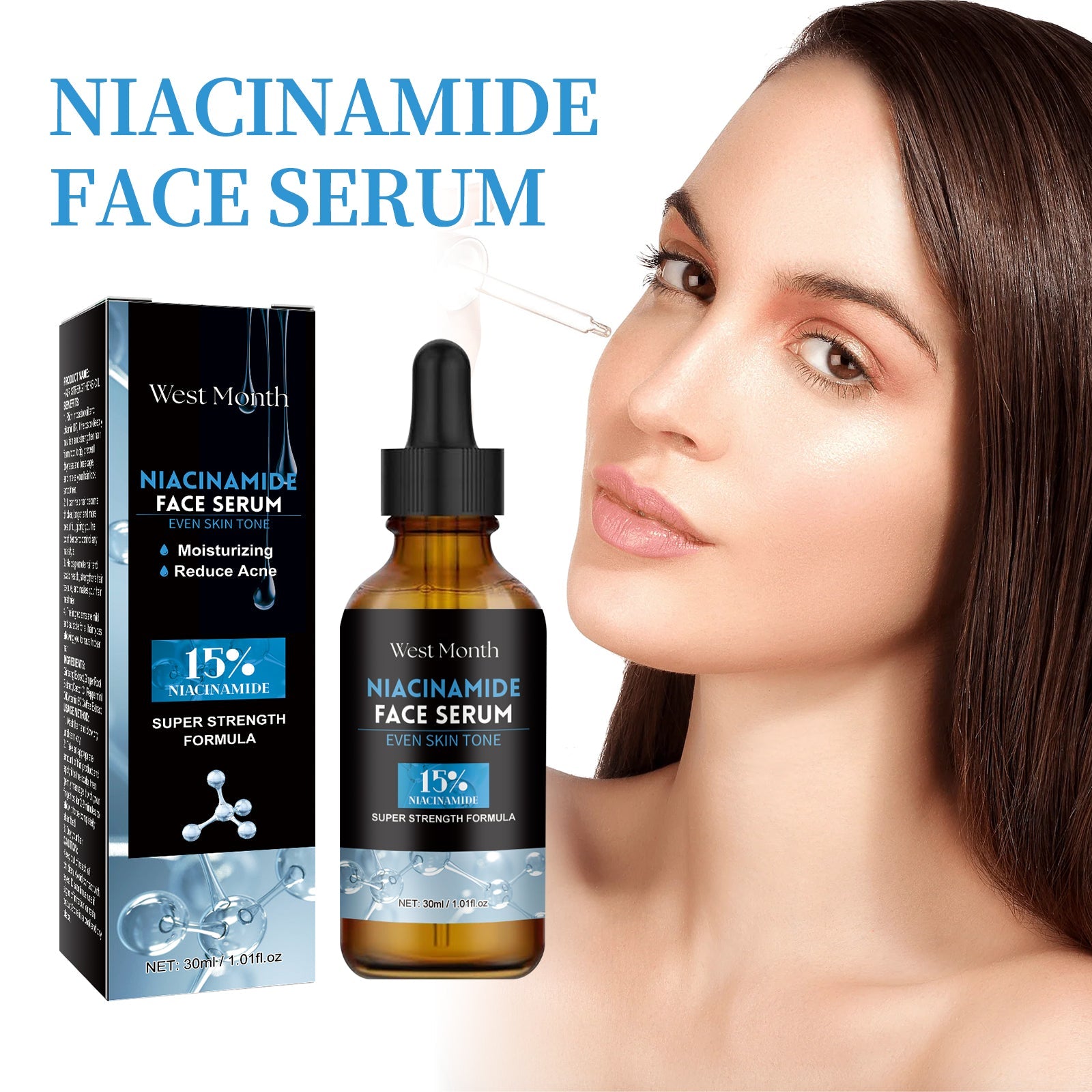 Niacinamide Facial Essence, Brightening, Firming, Hydrating And Whitening Essence