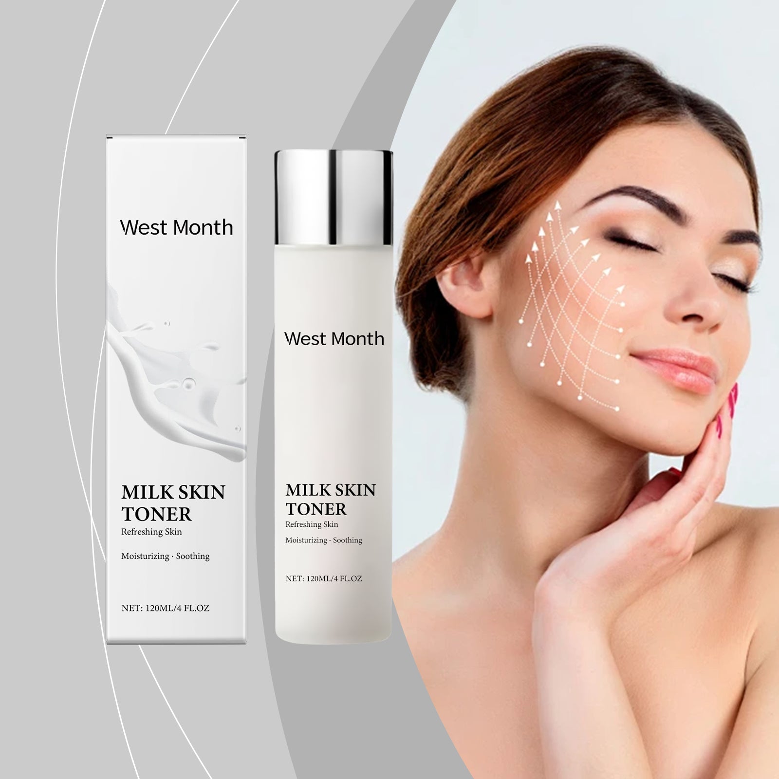 Niacinamide Toner Nourishes Skin, Protects Skin, Improves Skin Quality, Brightens And Moisturizes Skin