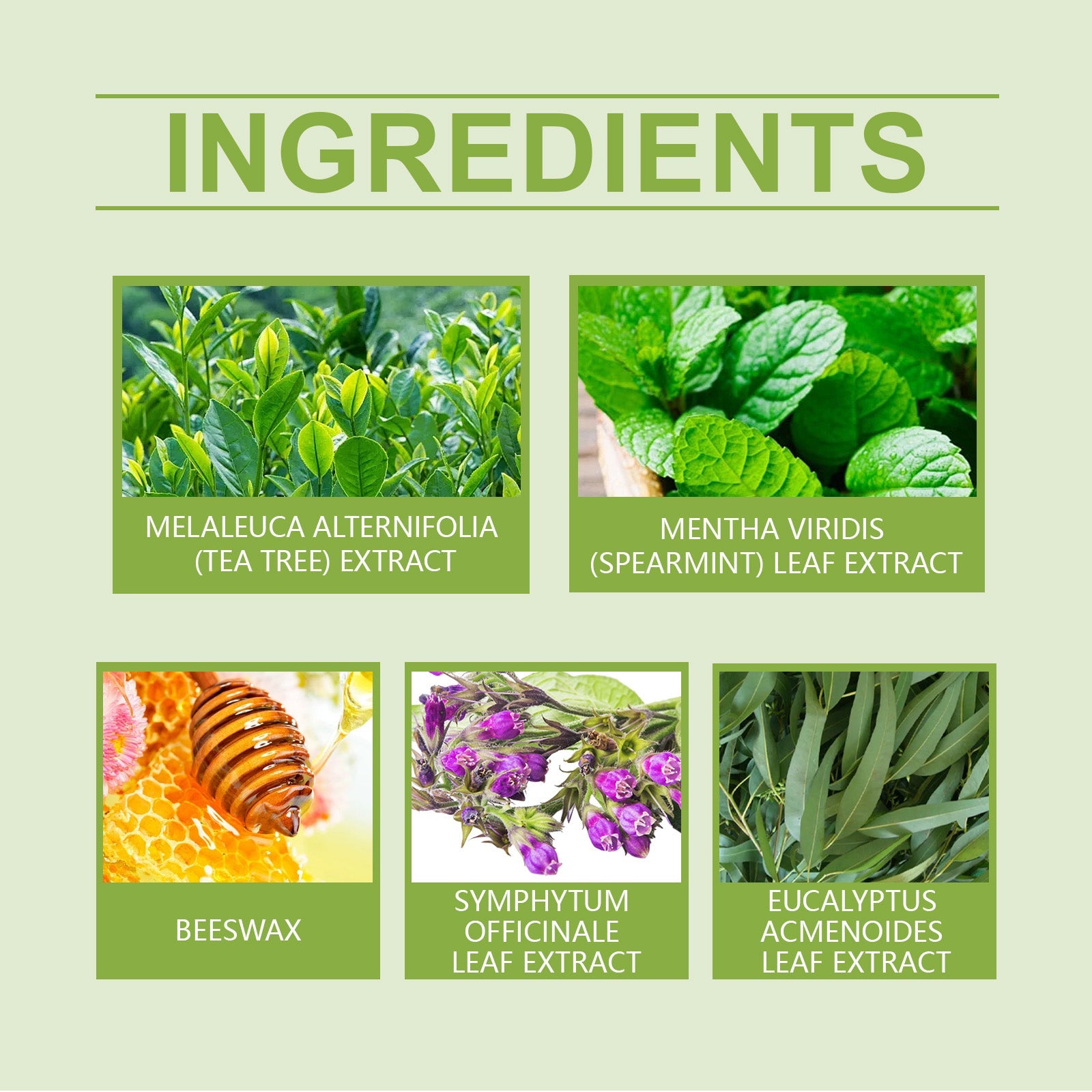 Comfrey Refreshing Balm, Comfrey Essence Herbal Formula Gentle Guardian Soothing Refreshing Balm