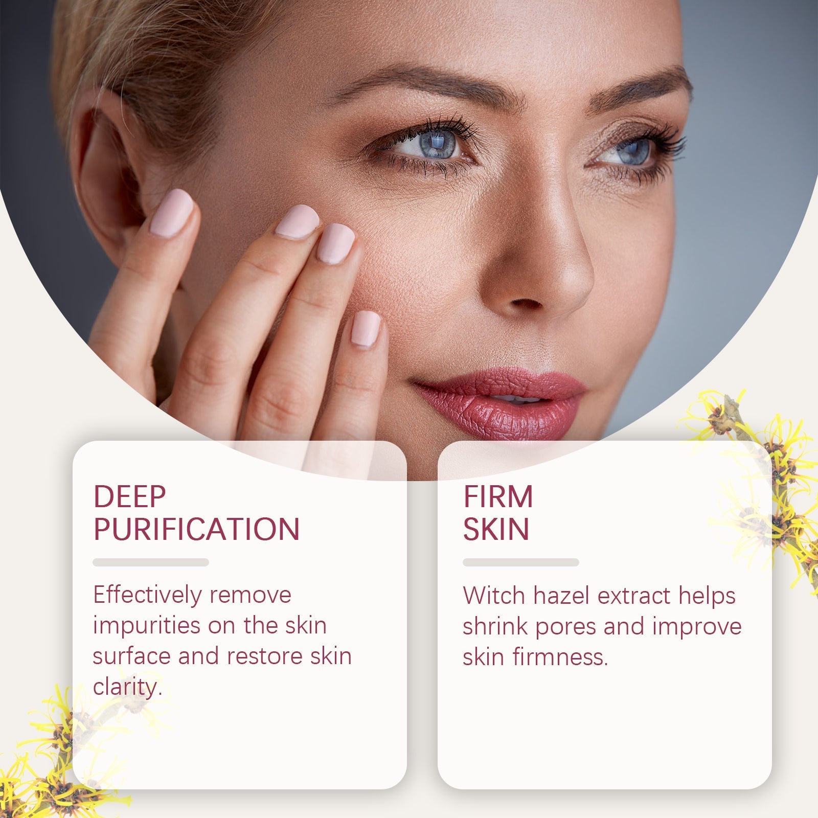Fruit Acid Purifying Essence, Gentle Exfoliating, Moisturizing And Moisturizing Daily Skin Care Essence