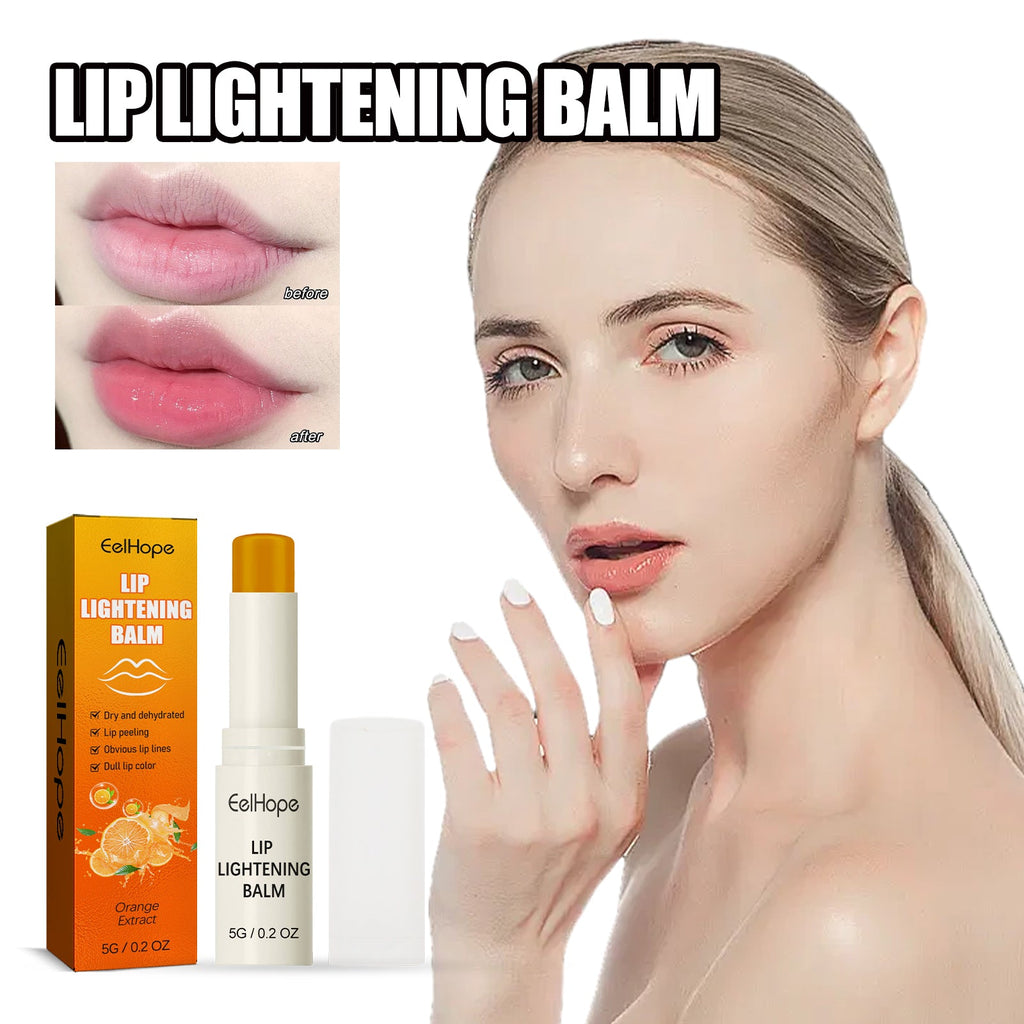 Orange Moisturizing Lip Balm Moisturizes, Hydrates, Removes Dead Skin, Prevents Dry And Cracked Lips