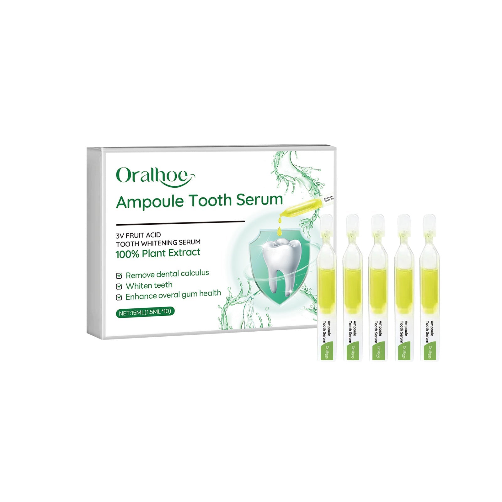 Teeth Whitening Serum, Deep Cleaning Mouth Stains Yellow Care Teeth Whitening Teeth
