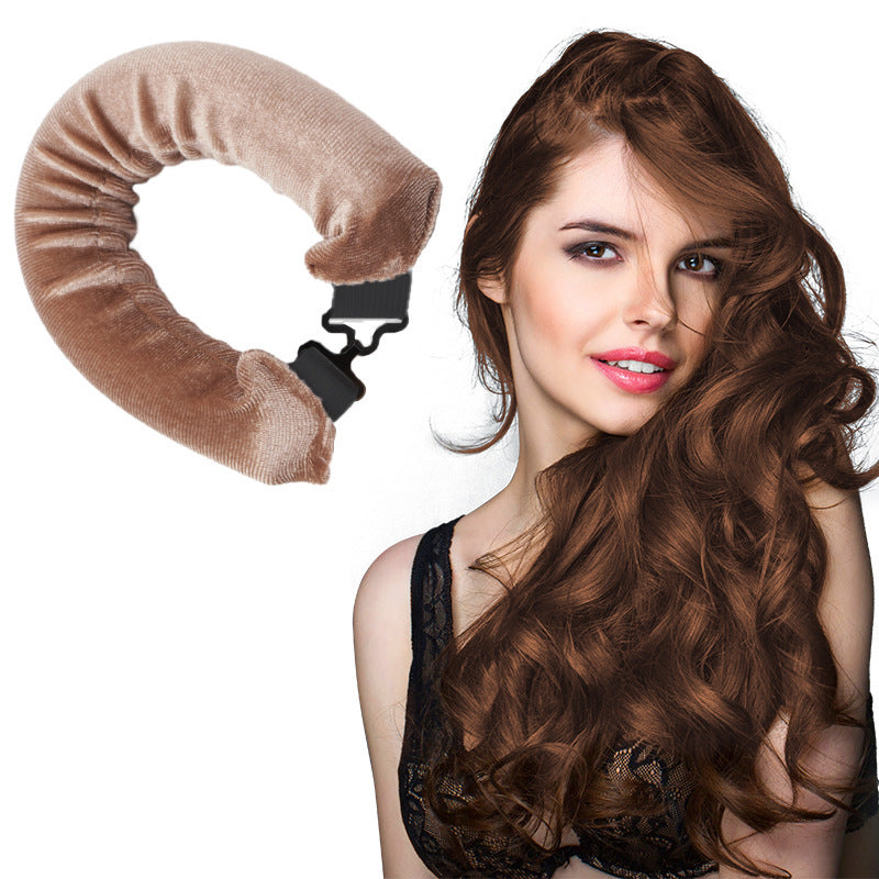 Curling Iron for Women, Lazy Hair Curler, Simple European and American Style Big Wave Sleeping Hair Styler