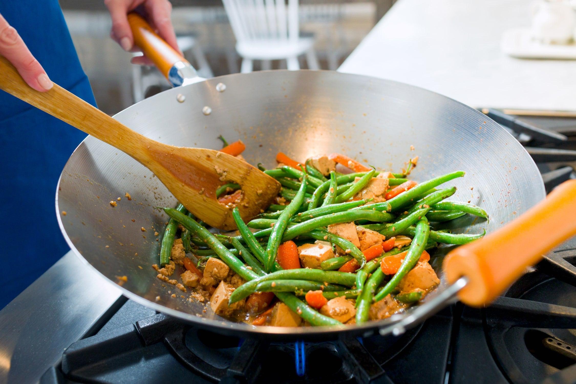 Ken Hom Excellence Carbon Steel Wok 14"