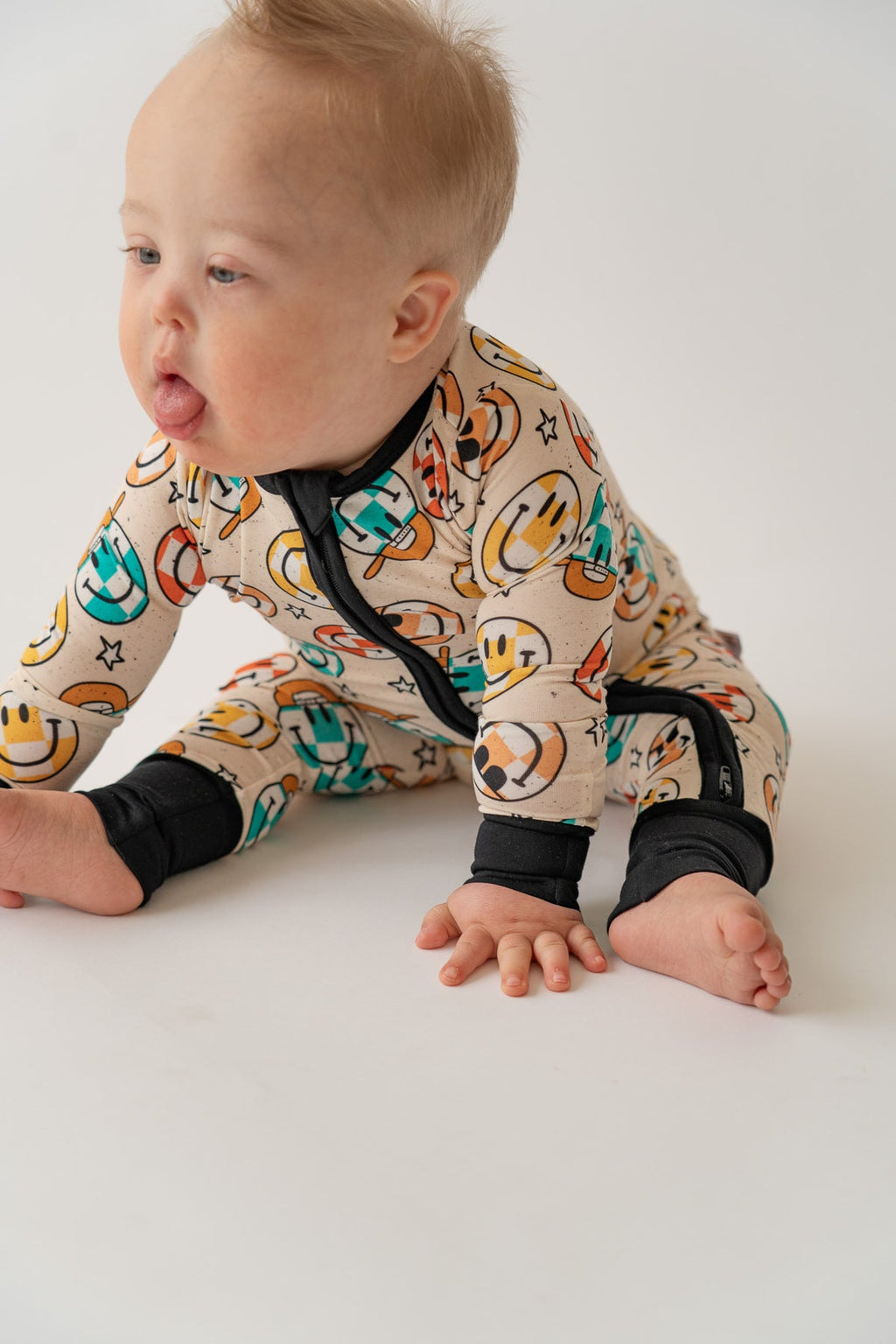 Smiley Check Loveralls