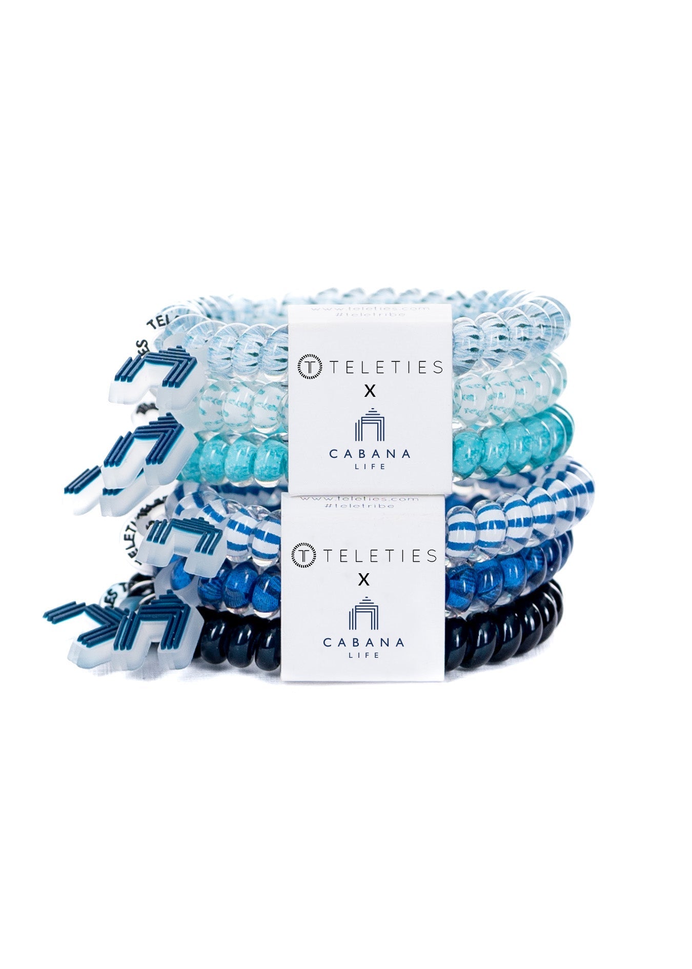 San Sebastian Cabana Life x Teleties Hair Tie 3-Pack