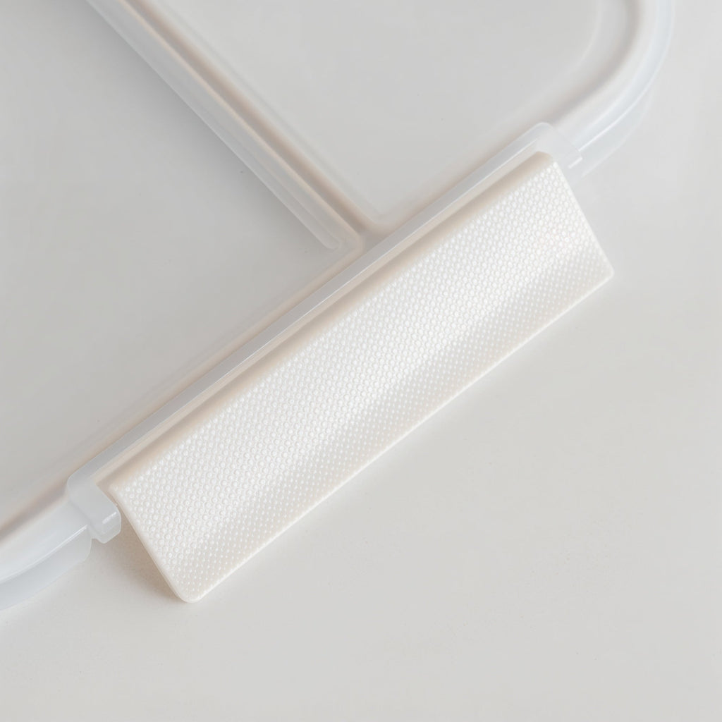 Glass Bento Box - Divided (Vanilla)