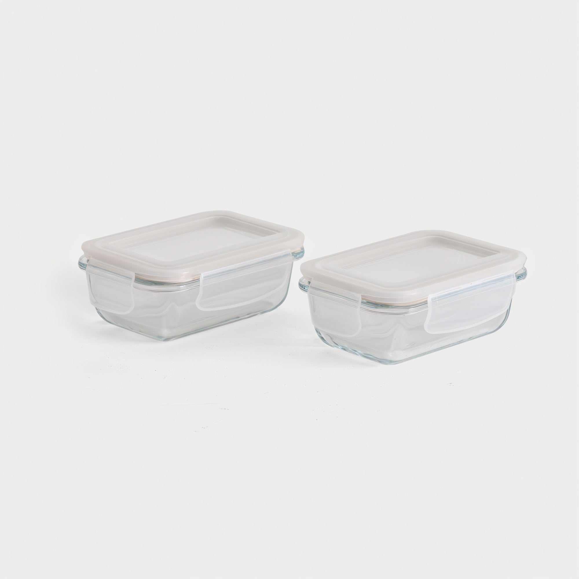Bake & Carry Glass Set (5 Containers, Vanilla)