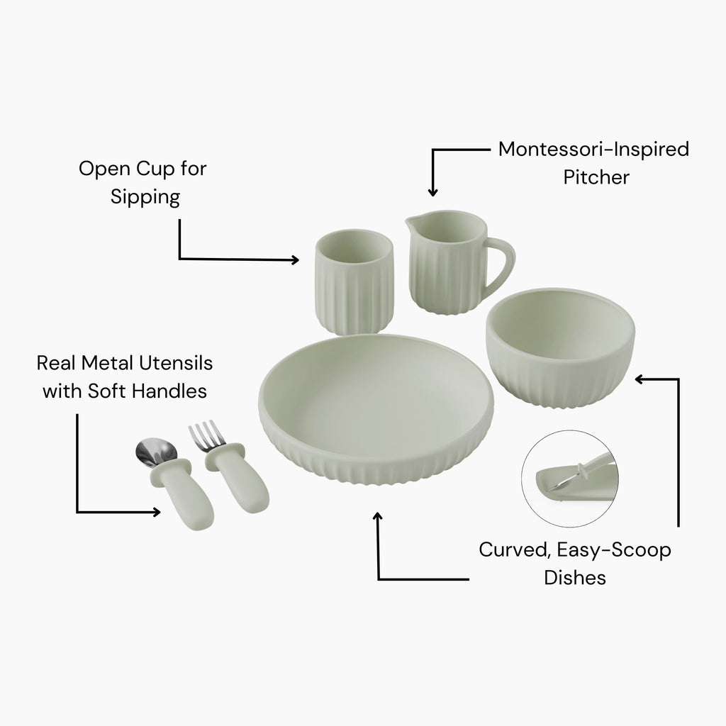 Henley Silicone Dinnerware Set