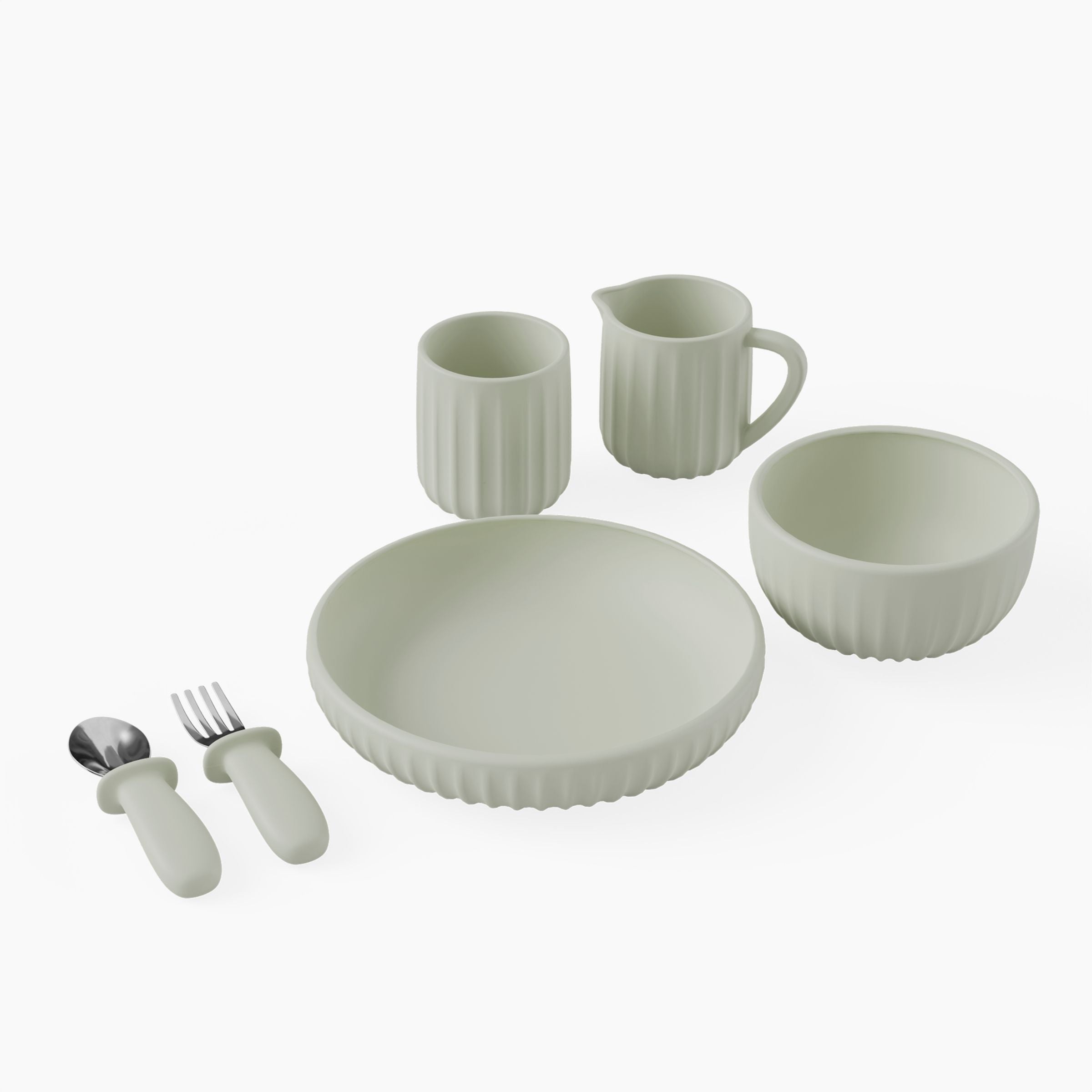 Henley Silicone Dinnerware Set