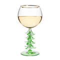 Natale Stemmed Wine Glassware, Single