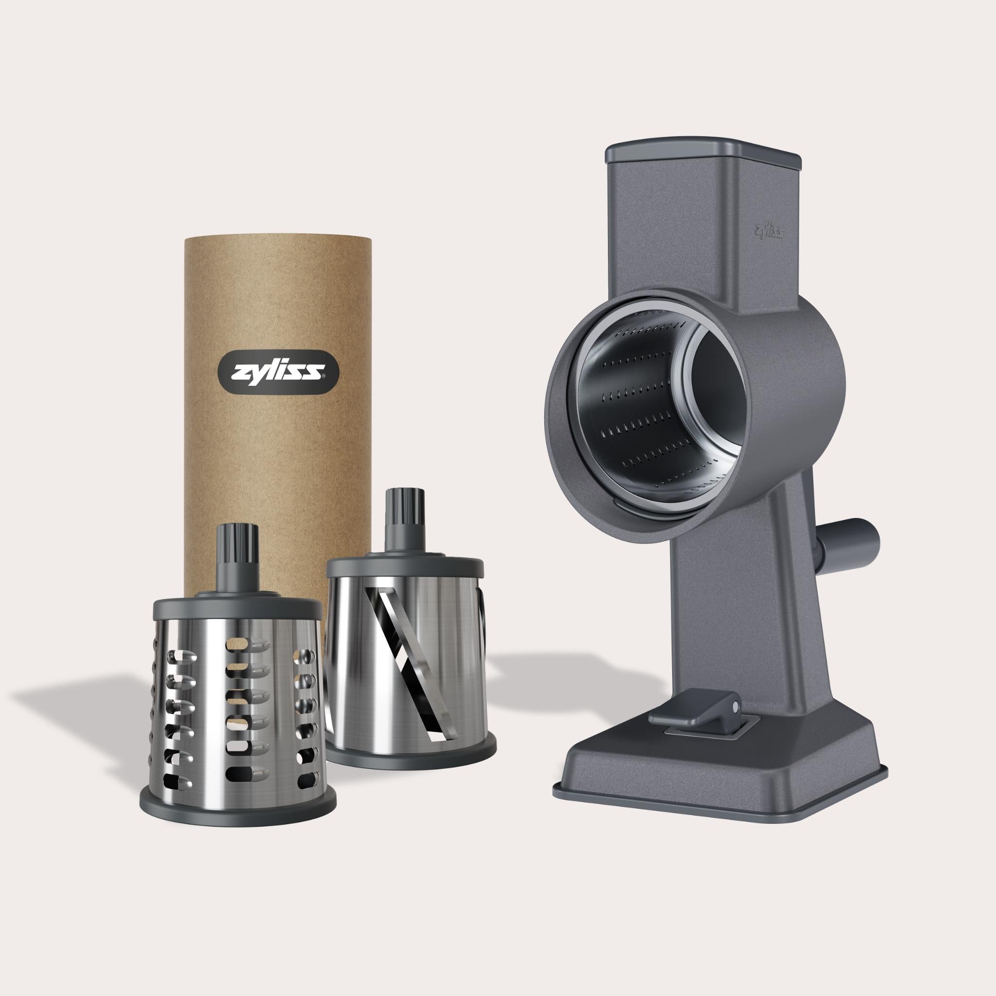 Zyliss Gourmet Drum Grater Set