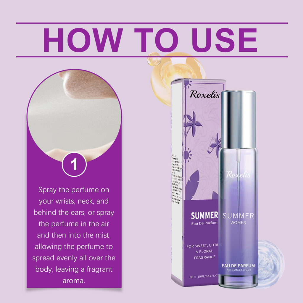 Refreshing Citrus Summer Perfume With Light Fragrance Charm Exudes A Refreshing And Long-Lasting Fragrance Spray
