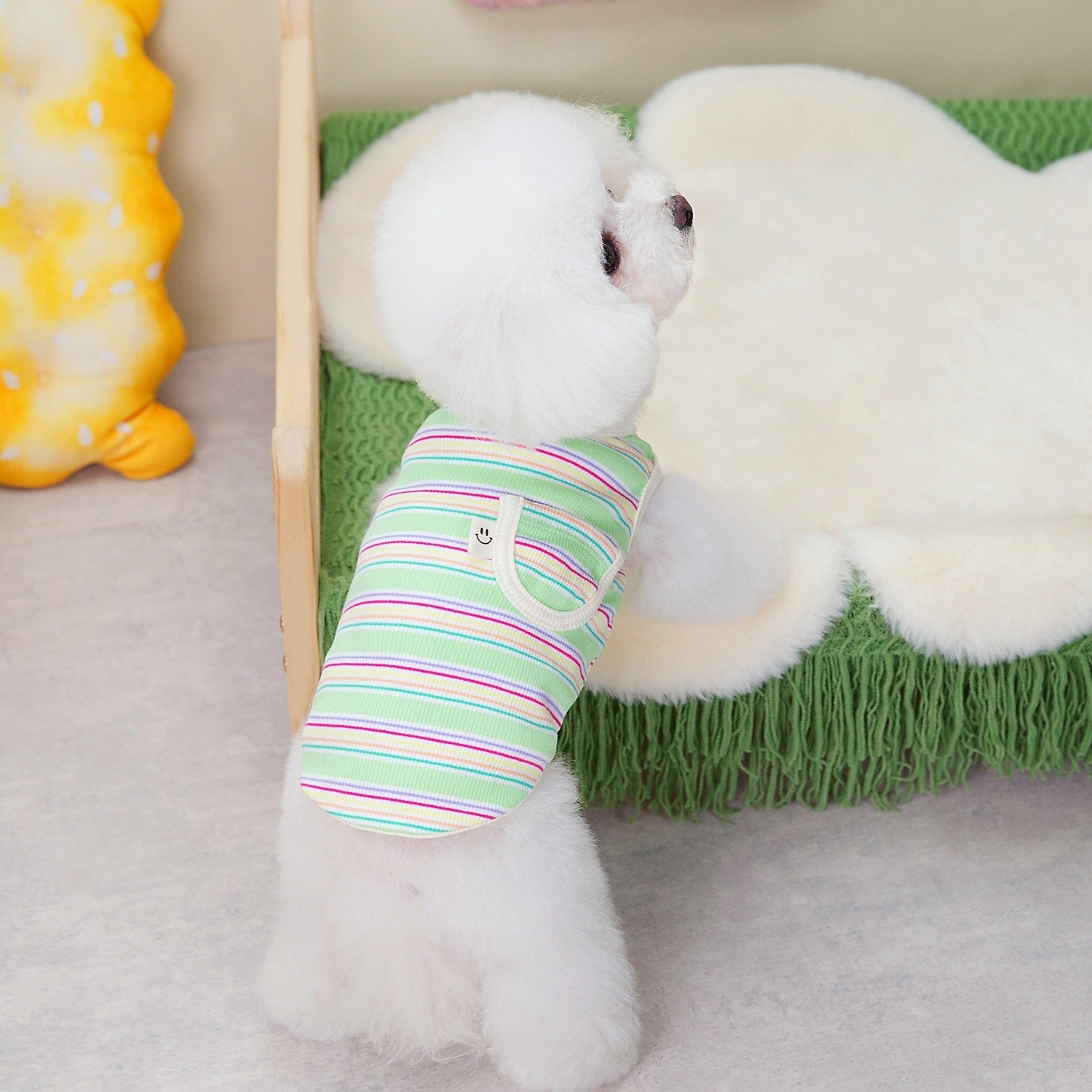 Teddy Schnauzer Pocket Tank Top