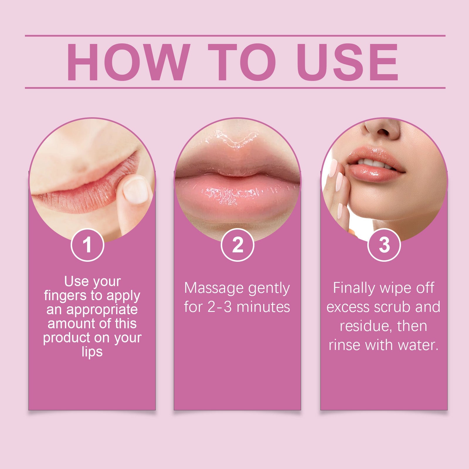 Lip Scrub, Gentle Exfoliating And Hydrating Care Moisturizing And Tender Lip Scrub