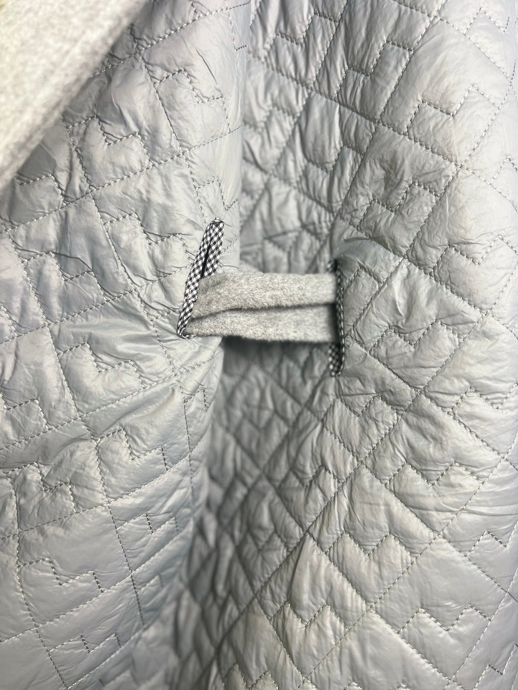 Genuine Scandinavian Mink Fur Virgin Wool Coat