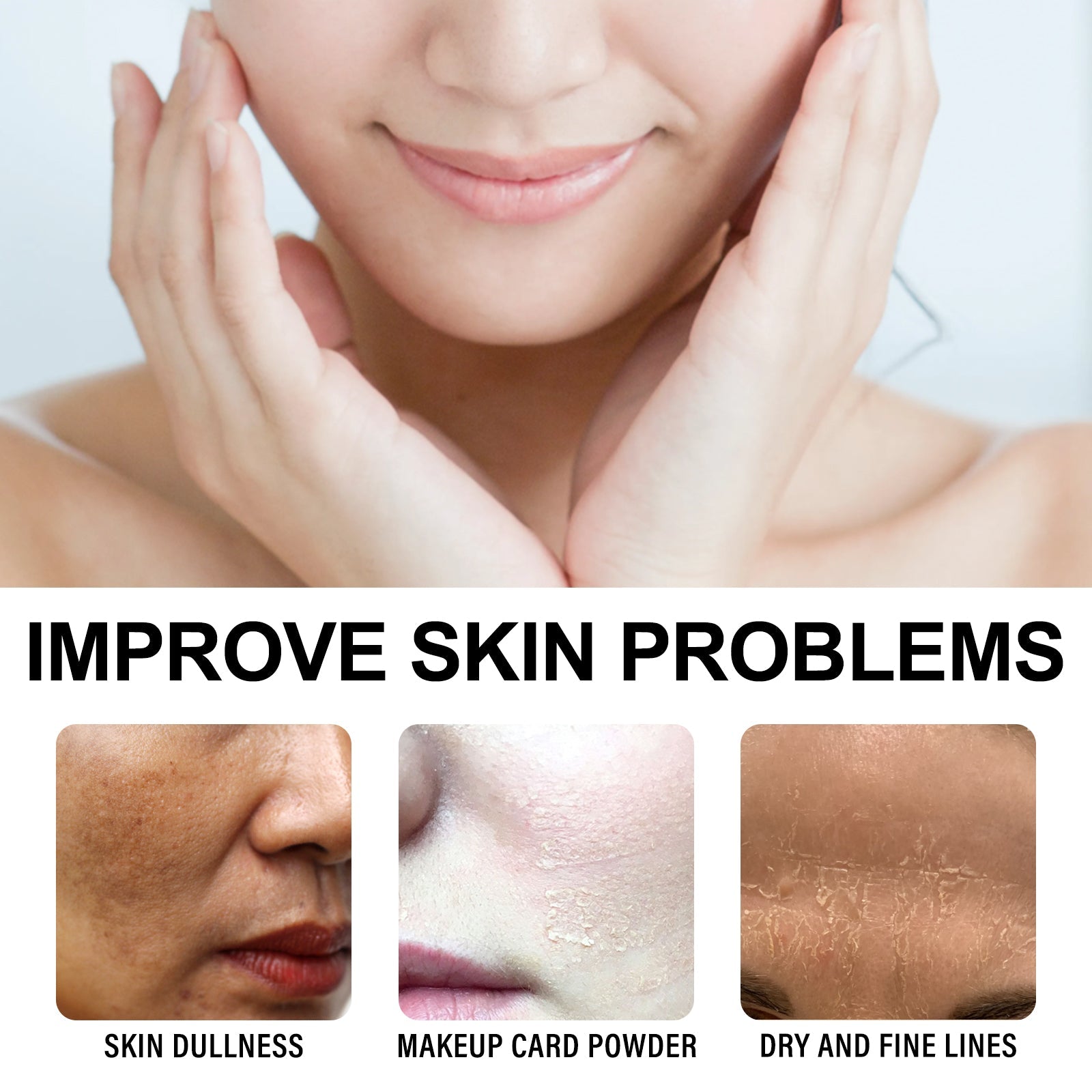 Ferulic Acid Serum, Lighten Fine Lines And Spots Revitalize Skin Delicate Pores Repair Dry Skin Moisturize
