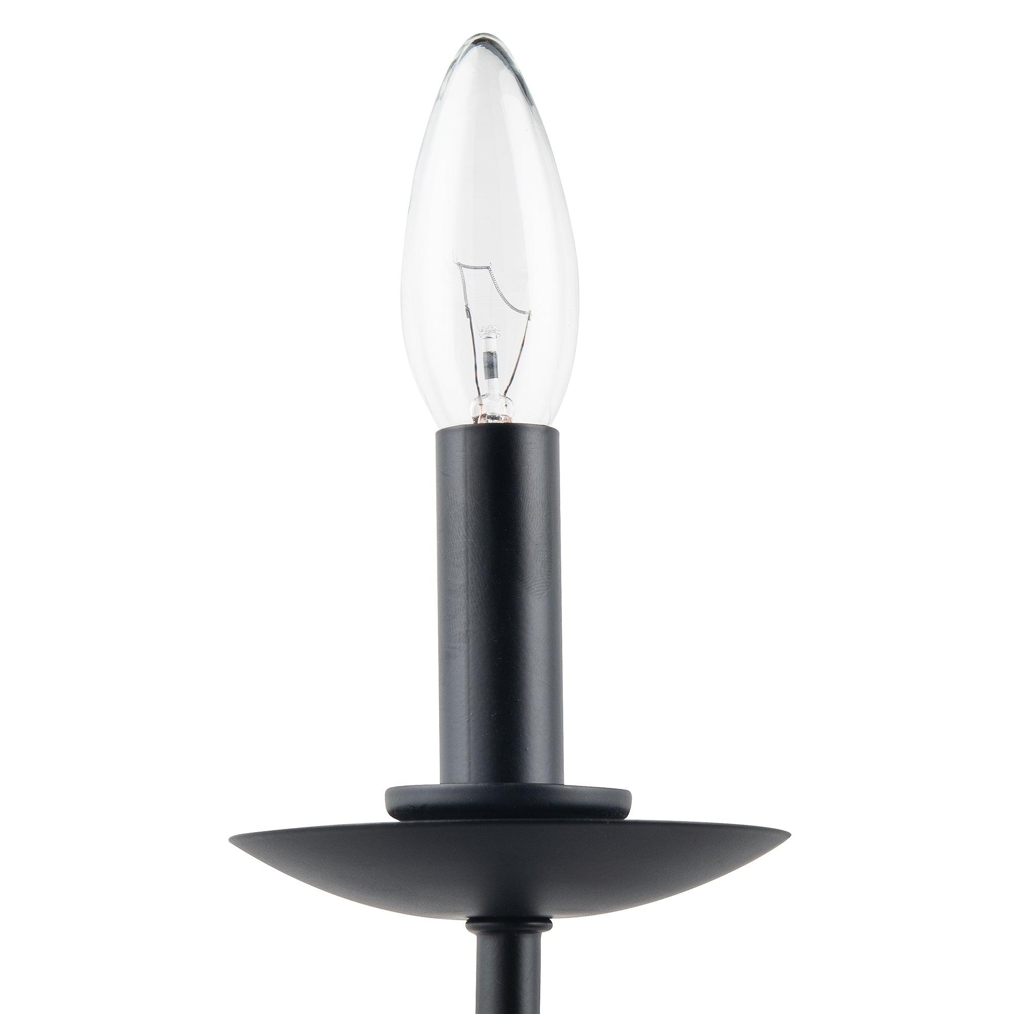 Ellie 5-Light Elegant Industrial Dimmable Chandelier