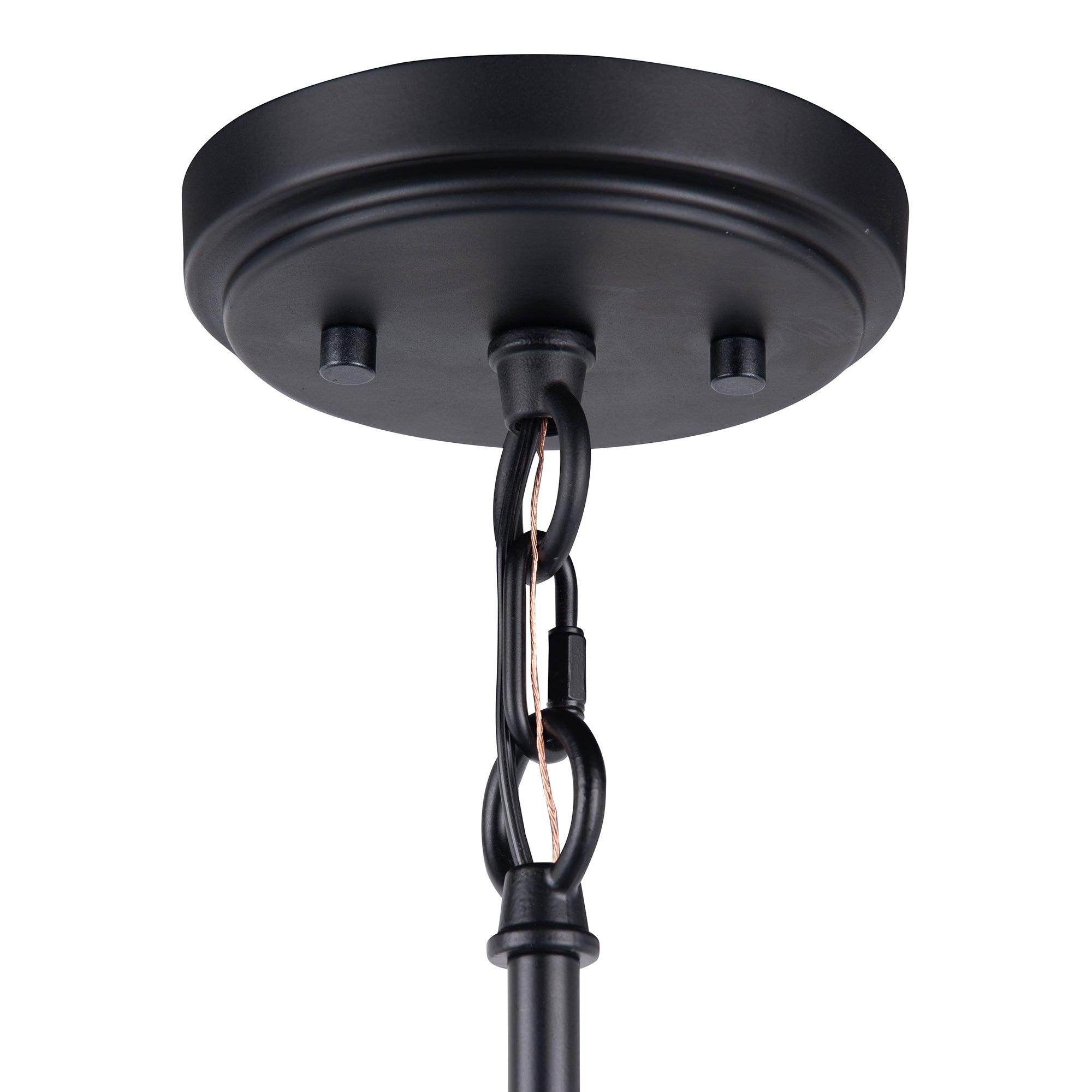 Ellie 5-Light Elegant Industrial Dimmable Chandelier