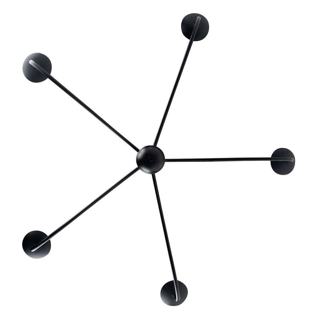 Ellie 5-Light Elegant Industrial Dimmable Chandelier