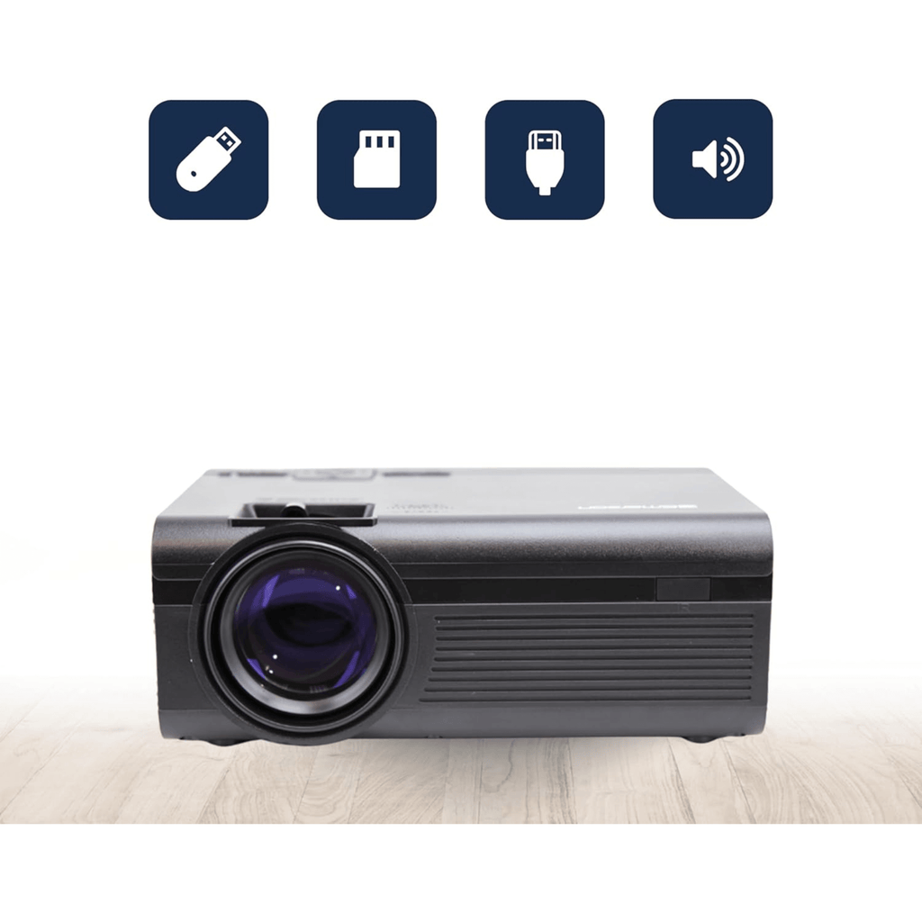Emerson 150" Home Theater LCD Projector with Built-In Speaker