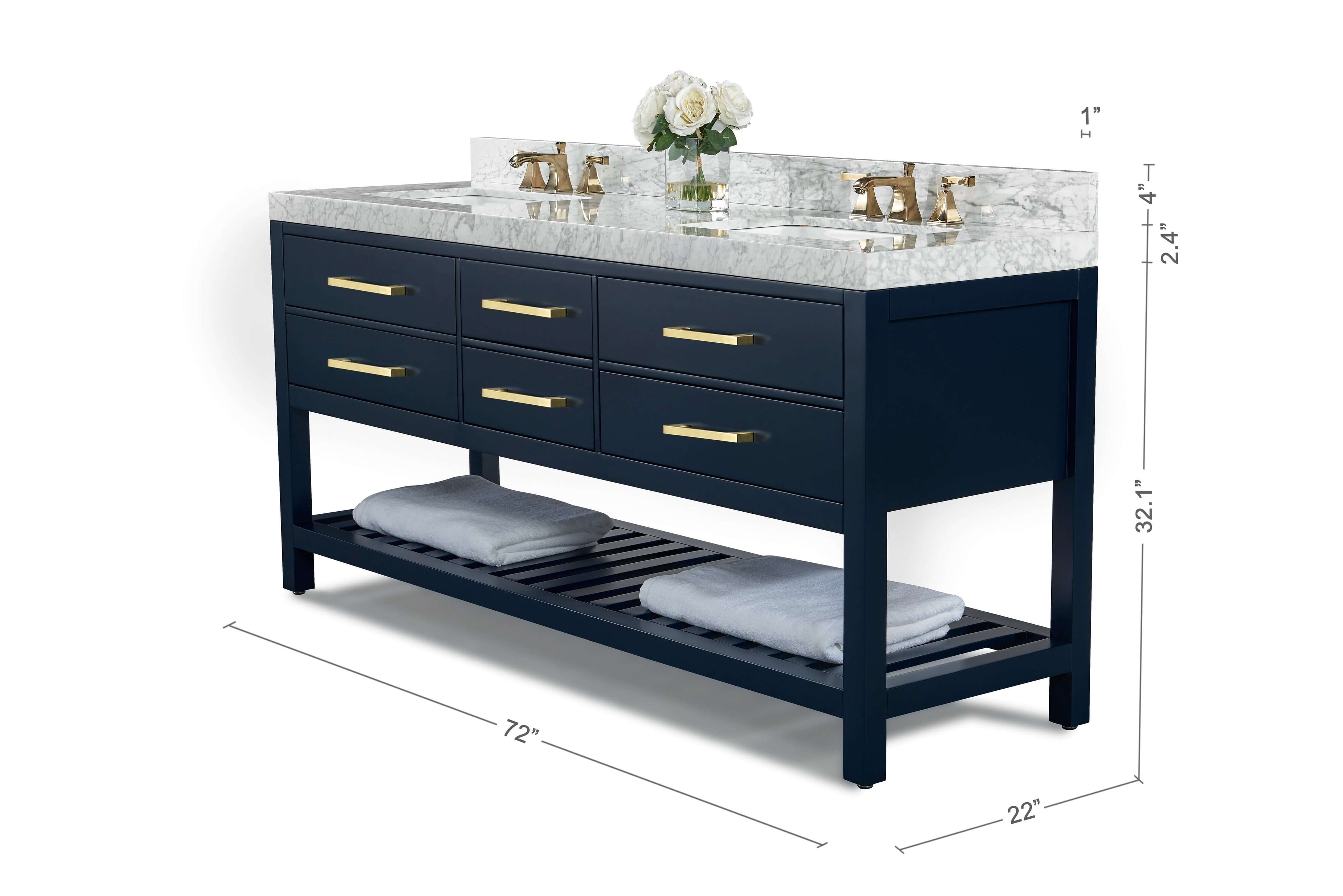Elizabeth Bathroom Vanity Collection