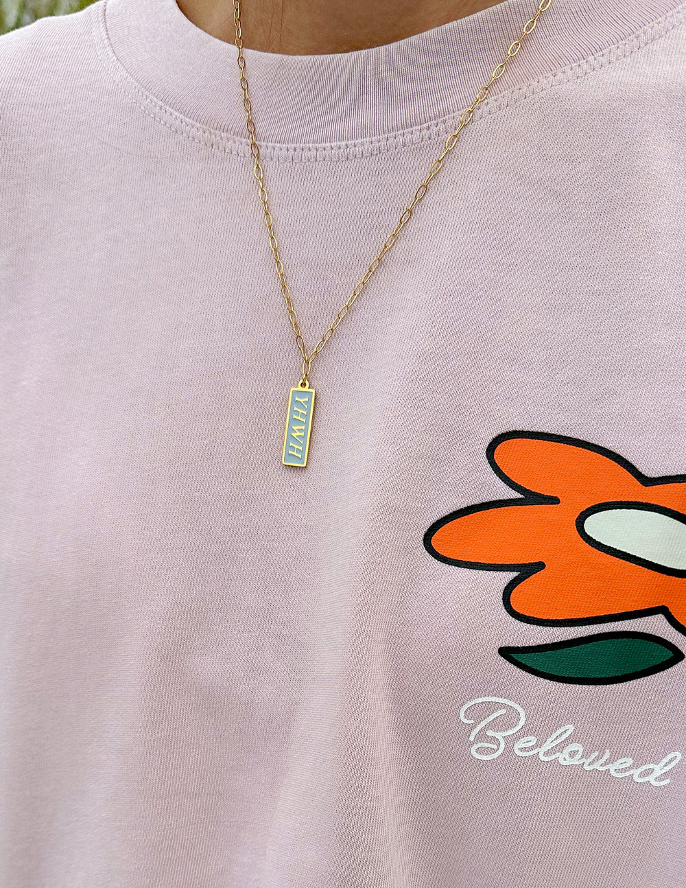 Enamel YHWH Necklace