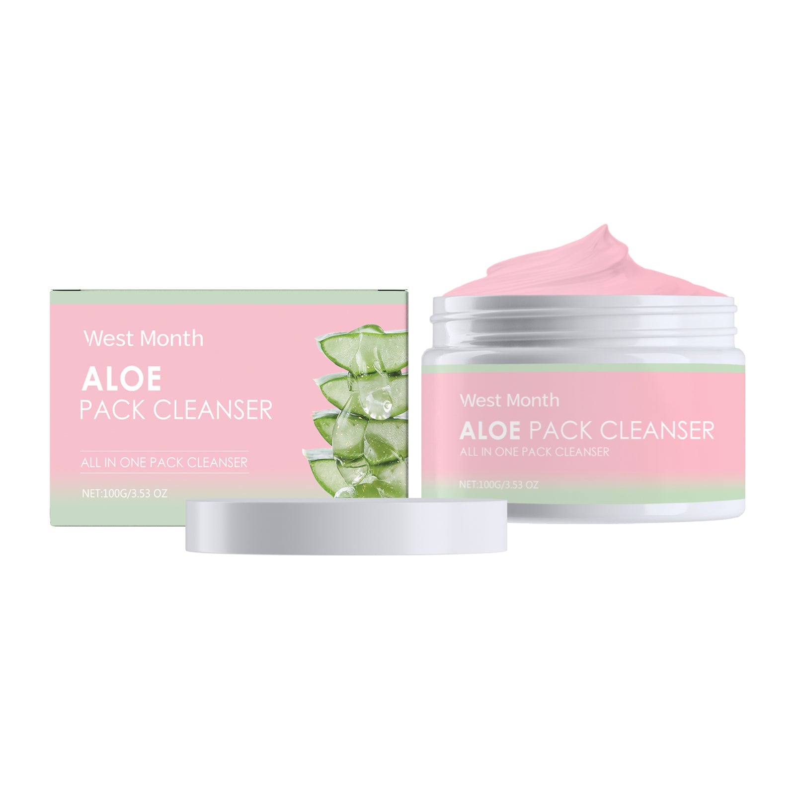 Aloe Soothing Cleanser Gently Cleans Pores, Exfoliates And Smoothes Skin