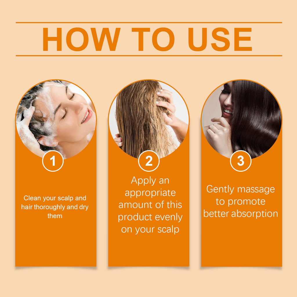 Scalp Care Essence, Repair Scalp, Nourish Hair, Nourish And Smooth Hair Care Essence