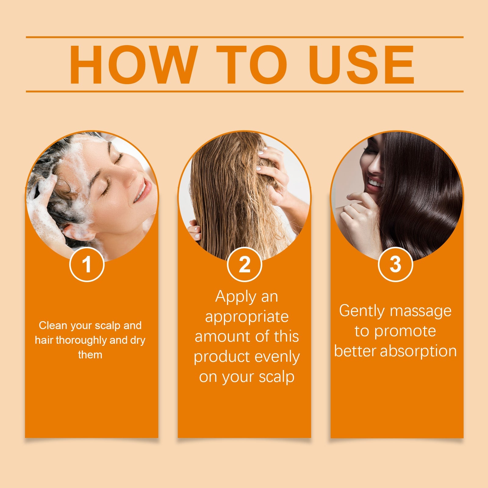 Scalp Care Essence, Repair Scalp, Nourish Hair, Nourish And Smooth Hair Care Essence