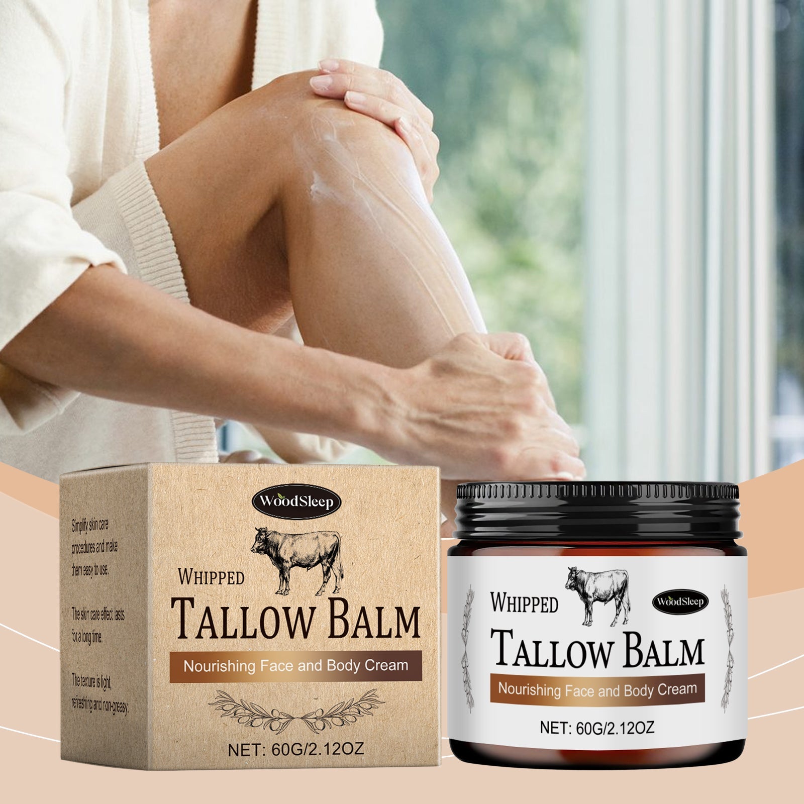Tallow Moisturizer Moisturizes Skin And Is Suitable For All Skin Types To Repair The Skin's Hydrating State