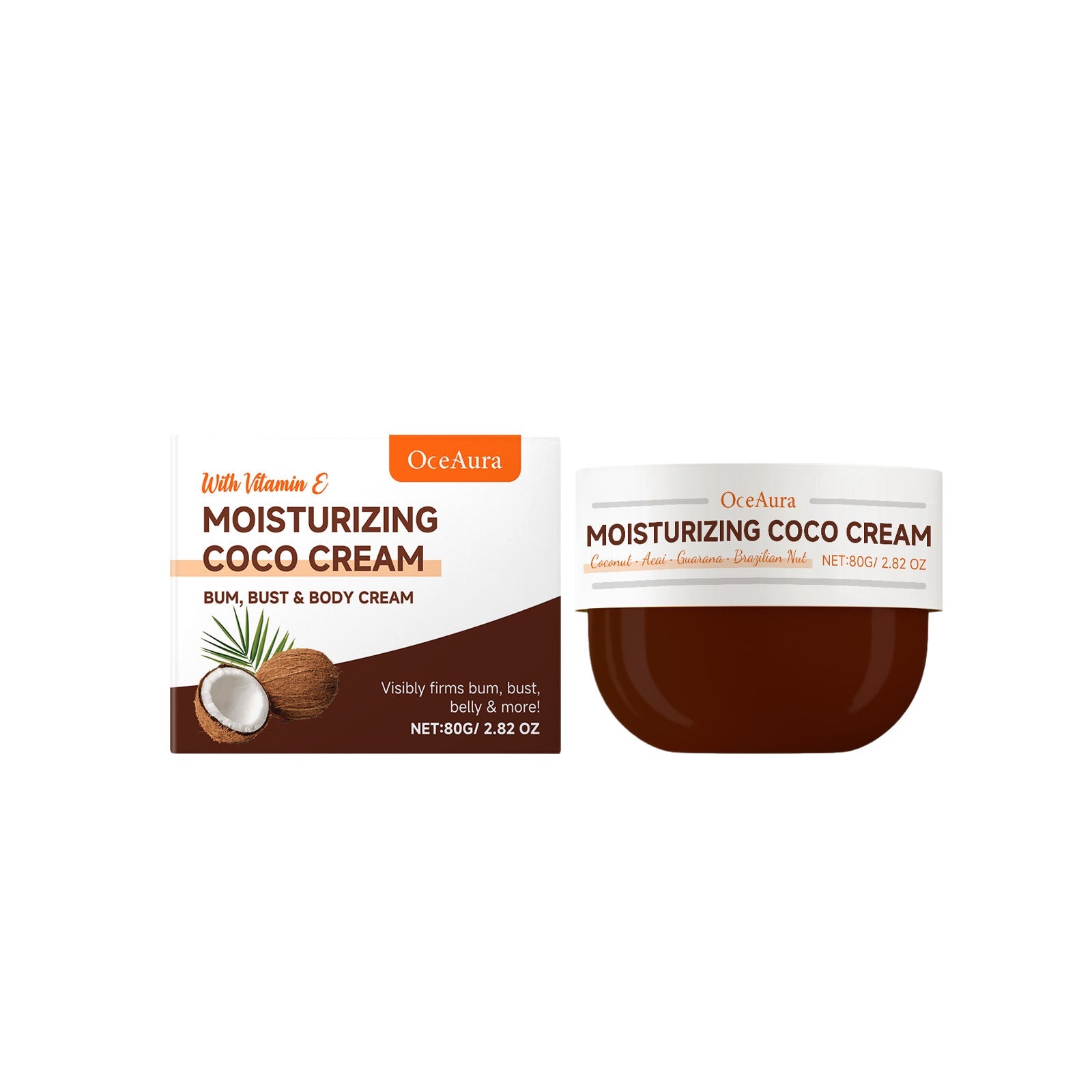 Coconut Oil Moisturizer Moisturizes Body Skin To Improve Dry Skin Elastic Moisturizing Skin Care Cream