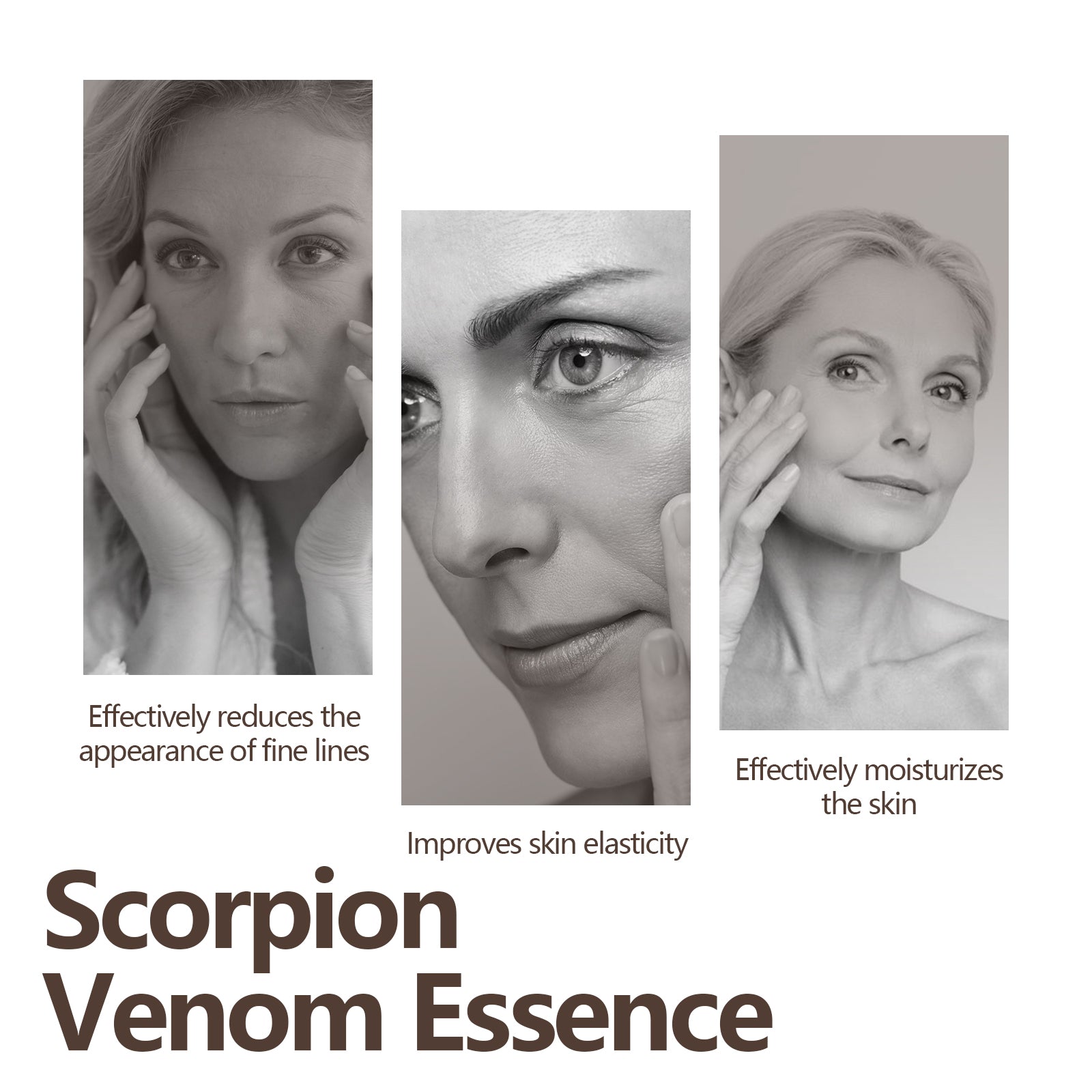 Scorpion Venom Essence, Moisturizing Anti-Wrinkle Carry Bright Color Of Skin Firming Skin Anti-Aging Essence