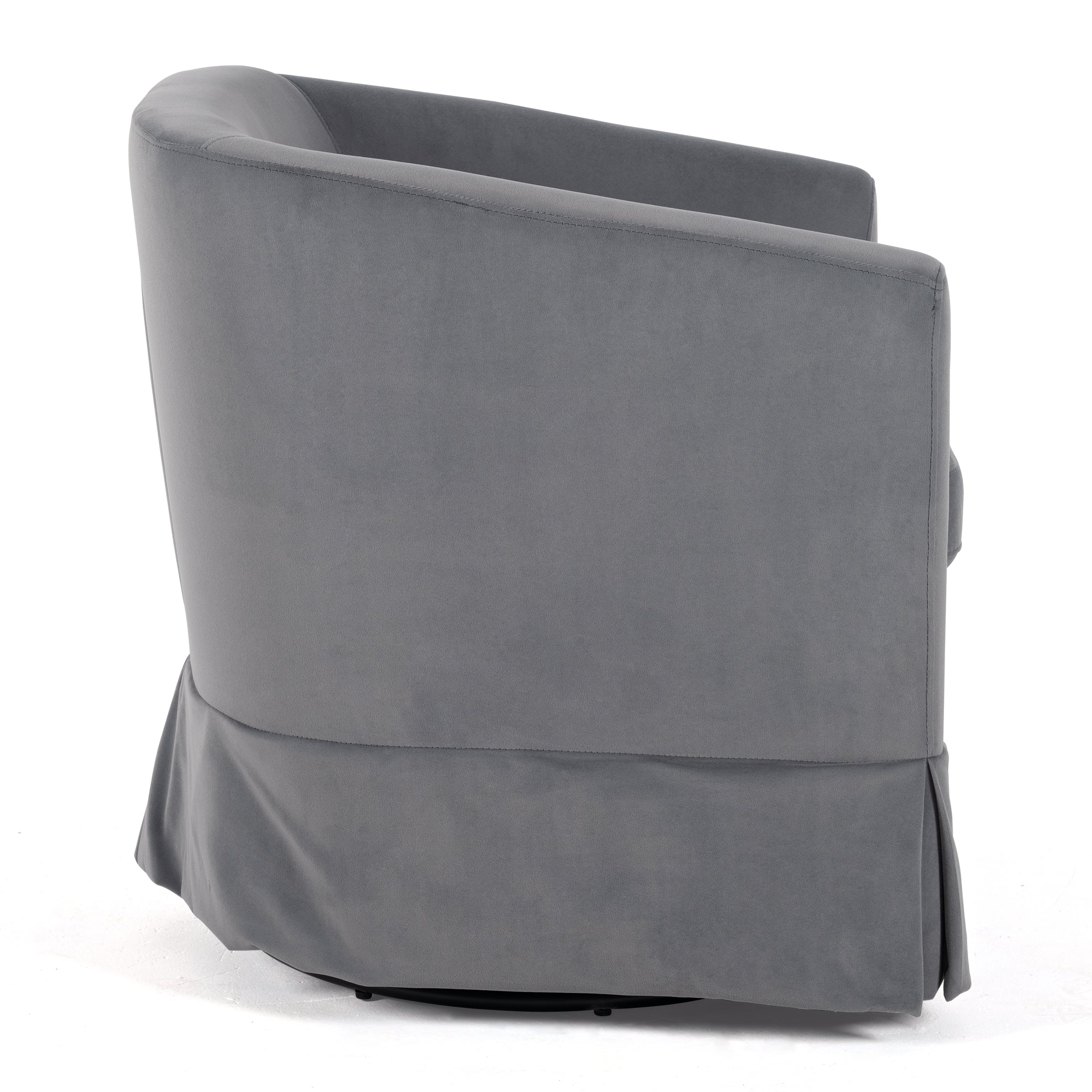 27.36" Wide Swivel Chair Gray