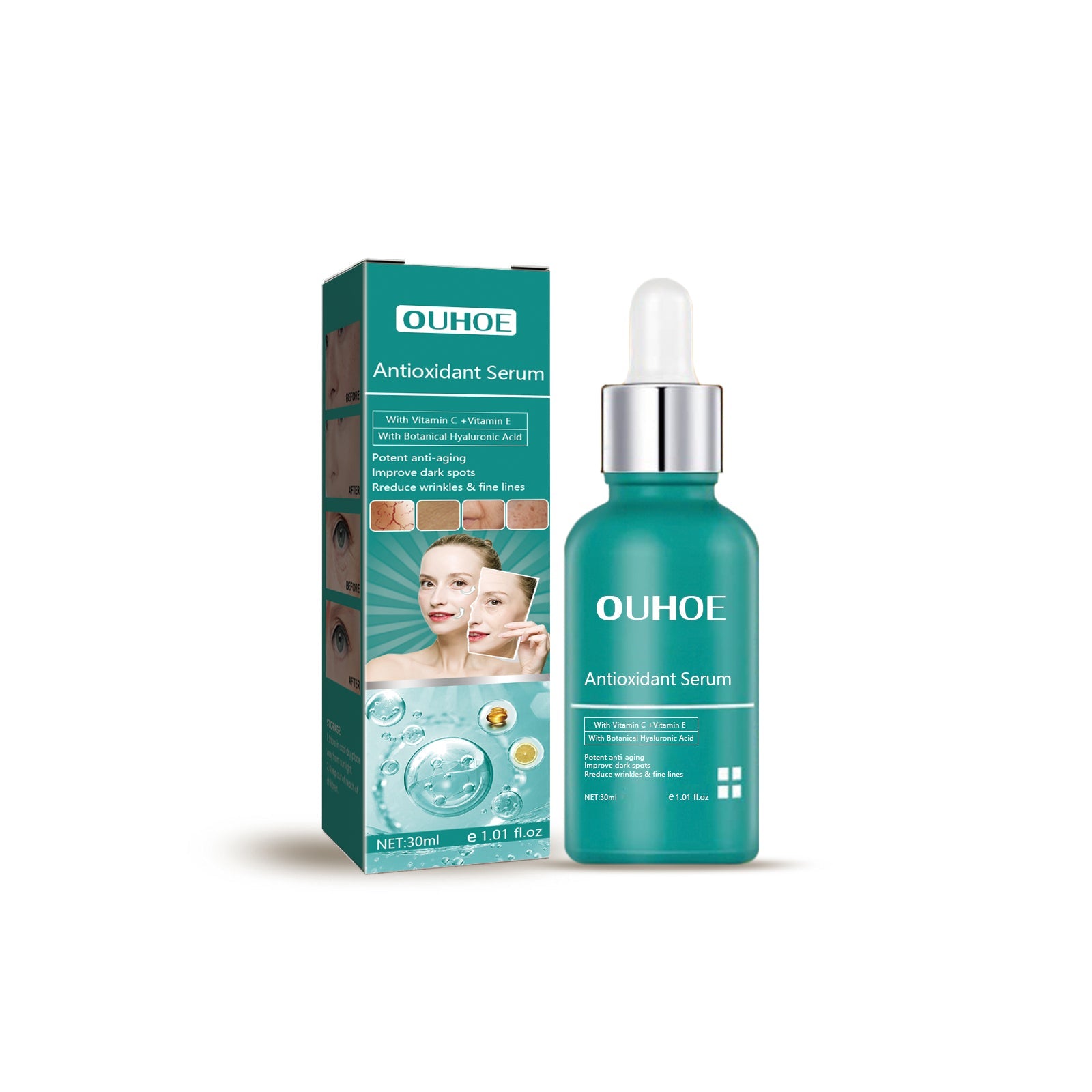 Anti-Aging Essence Moisturizes, Hydrates, Firming, And Lightening Skin Anti-Aging Essence