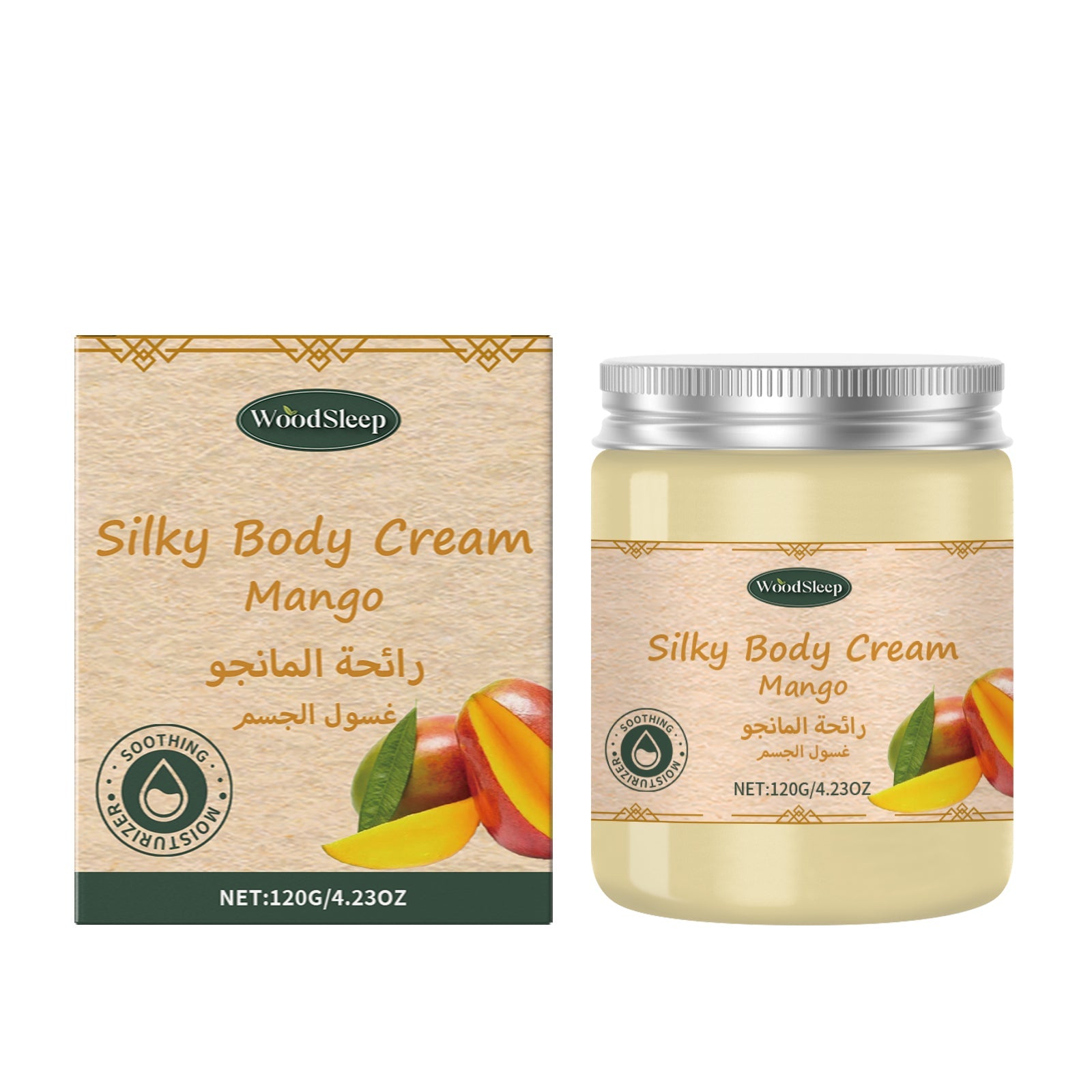 Mango Moisturizing Moisturizer Nourishes, Hydrates, Hydrates, Rejuvenates And Rejuvenates Creamy Skin Care Cream