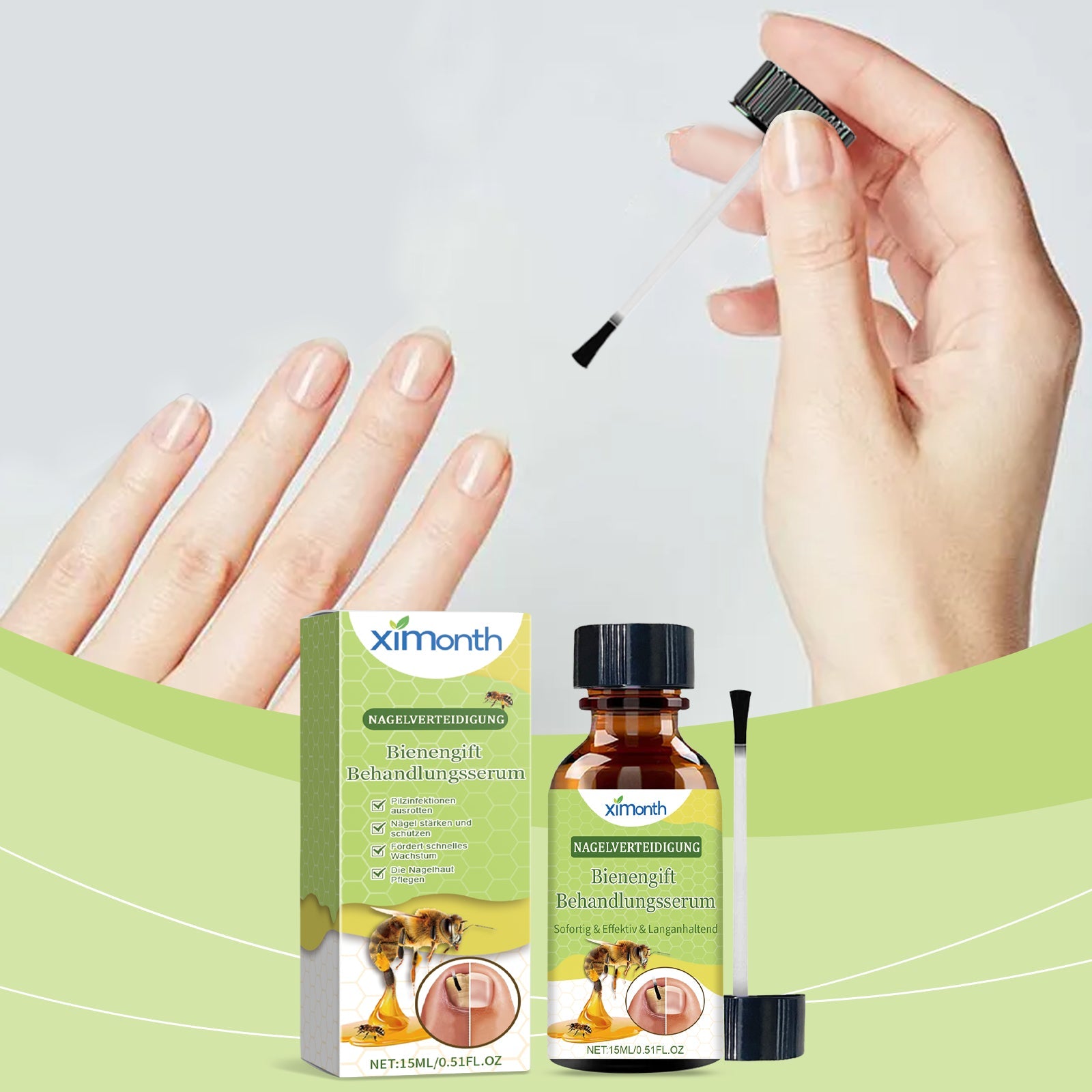 Nail Care Essence Gently Cleanses, Moisturizes And Restores Nails Daily Nail Care Essence