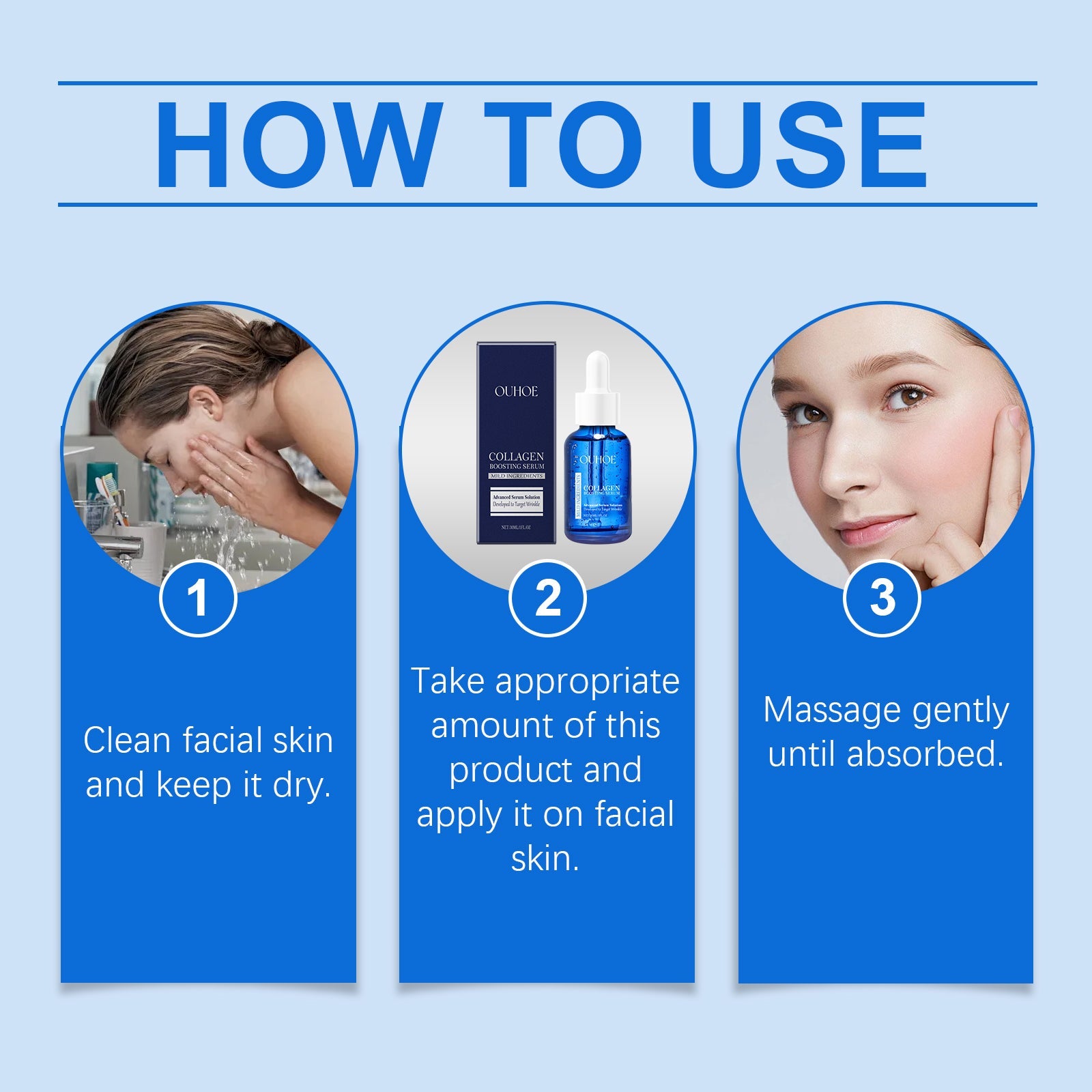 Firming Serum, Collagen Firming, Moisturizing, Smoothing Fine Lines, Nourishing And Elastic Essence