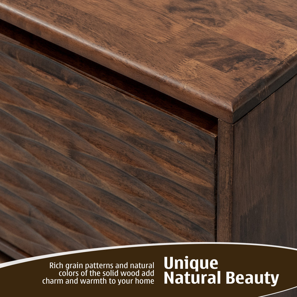 Acacia Elara TV Stand with Storage and Cable Management for TVs up to 80"