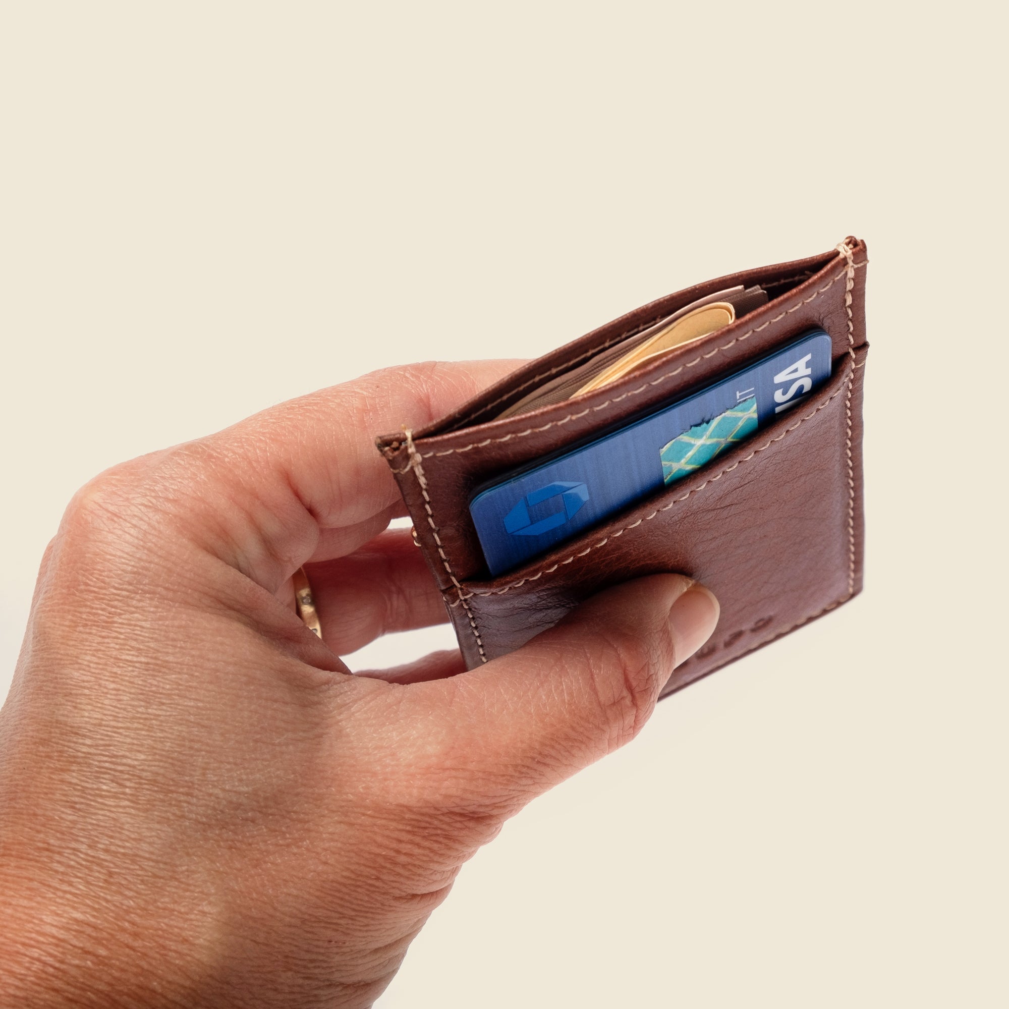 Minimalist Wallet - Chocolate