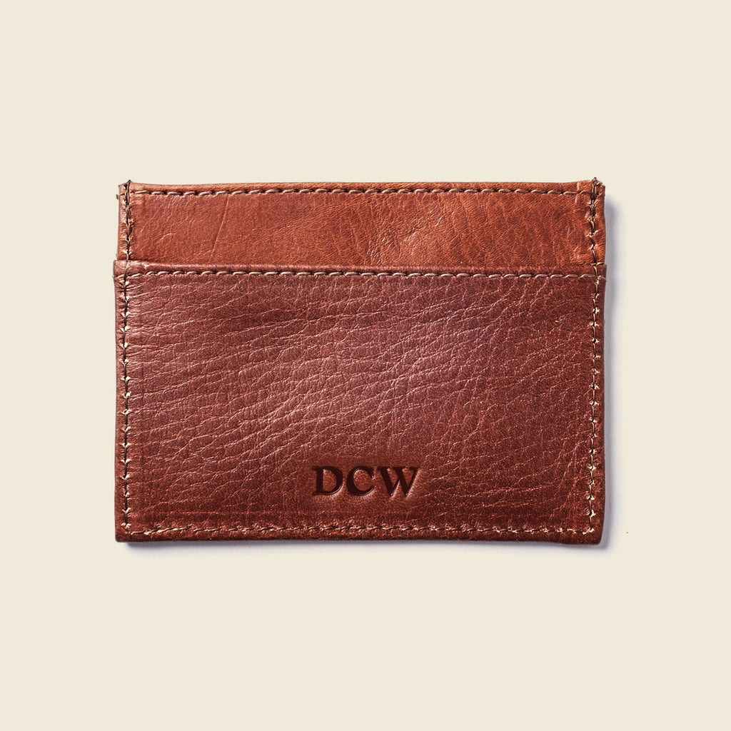 Slim Card Holder Wallet - Chocolate