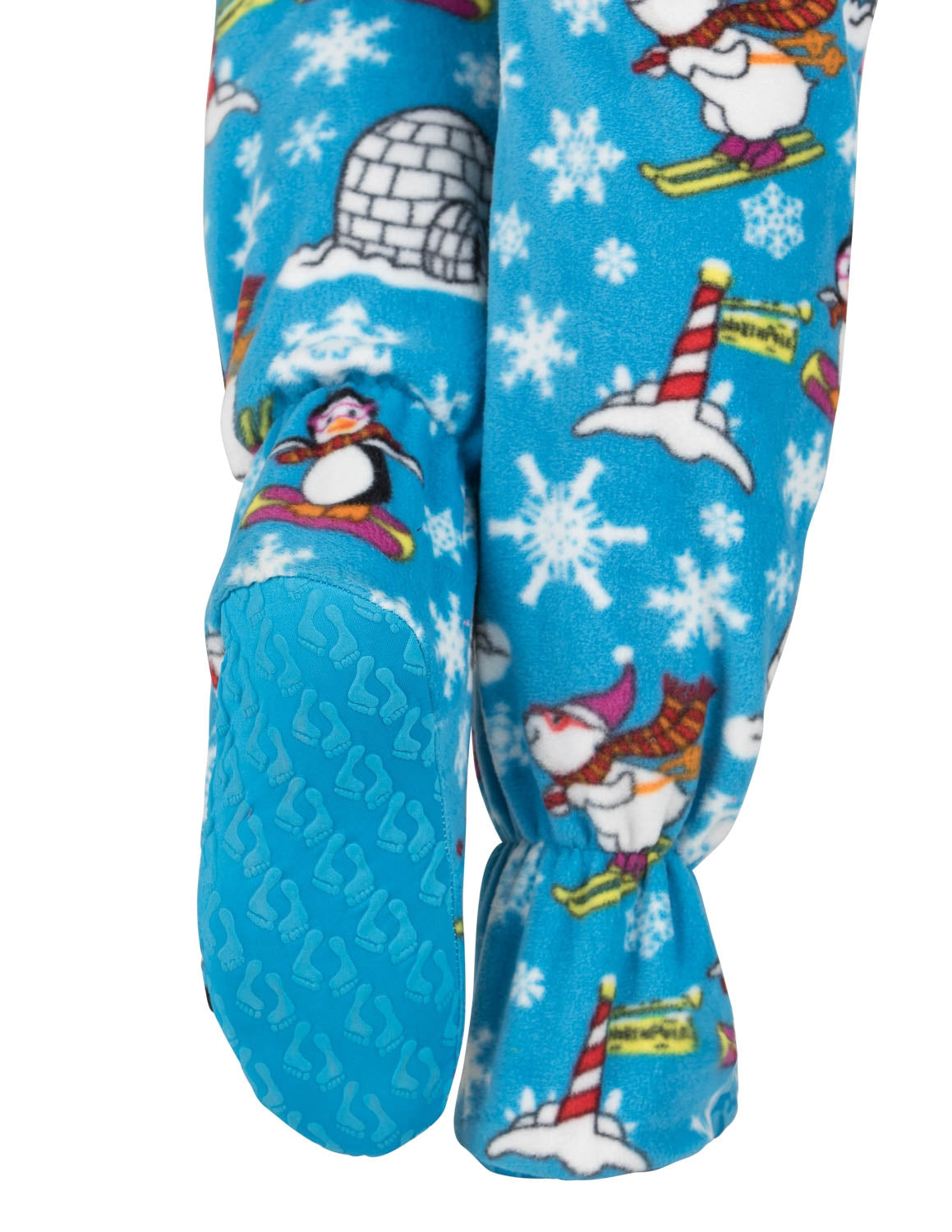 Winter Wonderland Adult Hoodie Fleece Onesie
